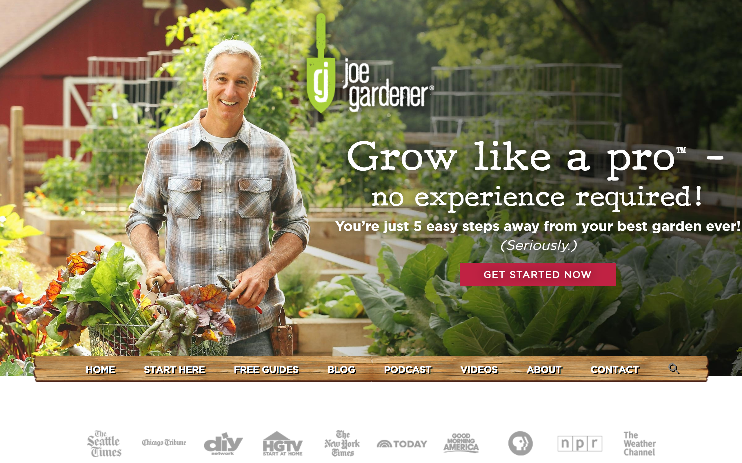 Joe Gardener gardening blog