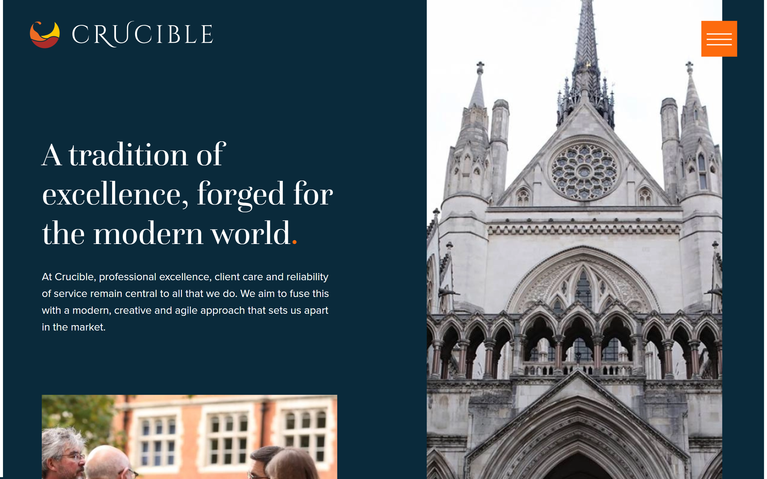 Crucible law firm websites