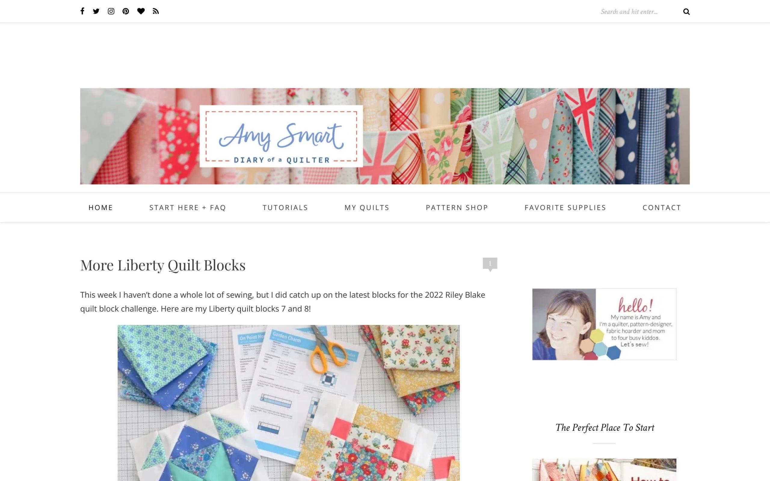 Diary of a Quilter DIY blog