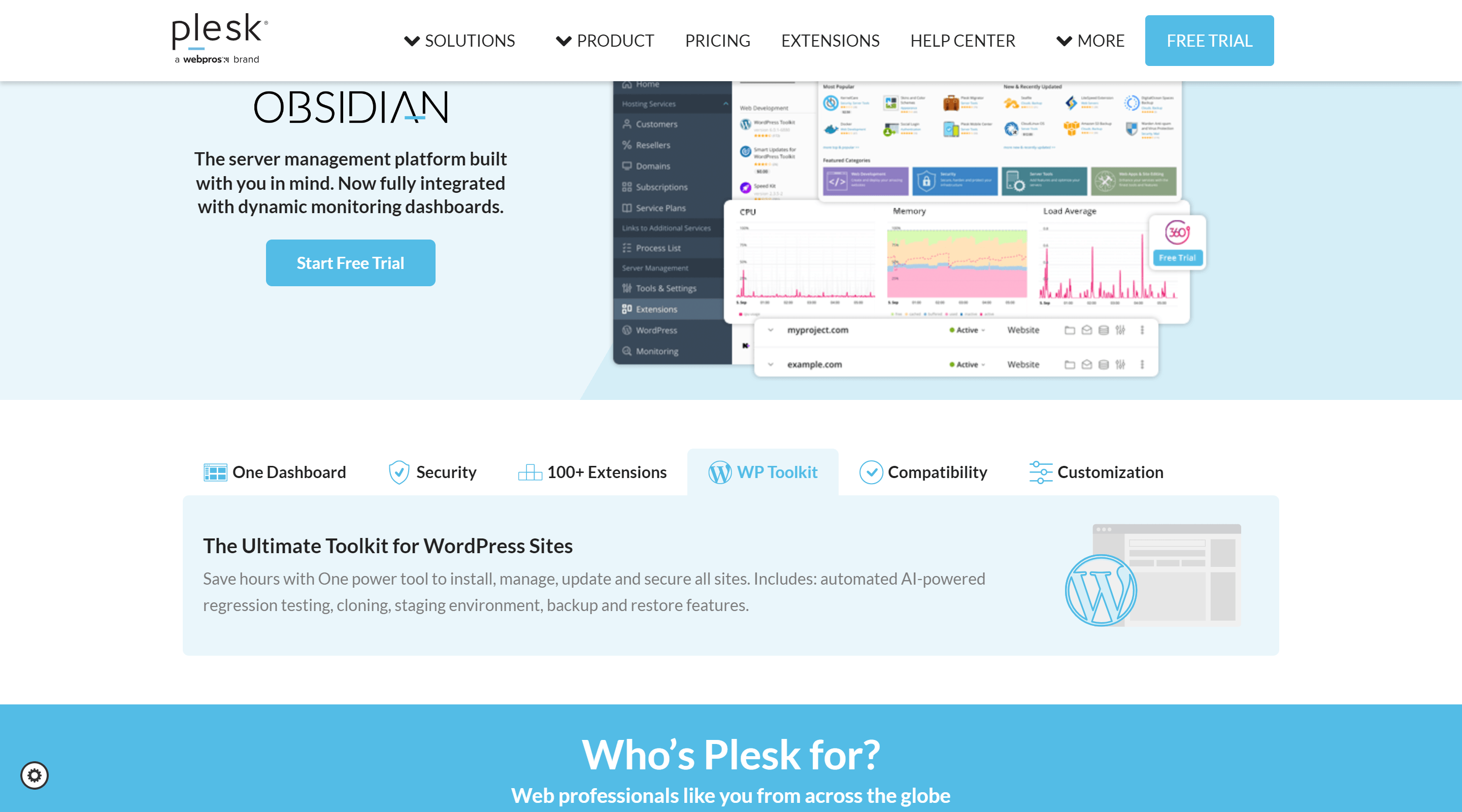Plesk WordPress Hosting Provider