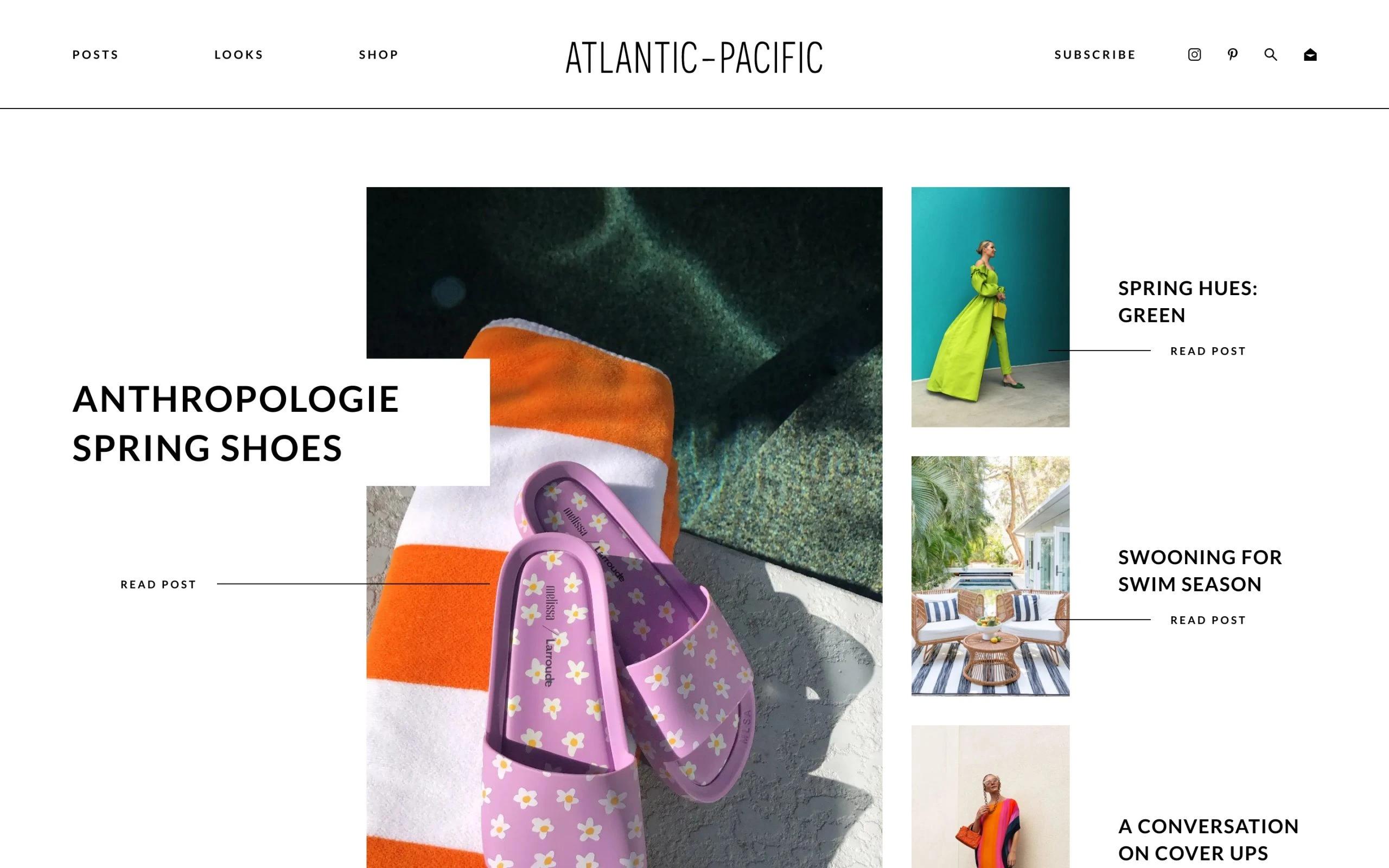 Atlantic Pacific fashion blog