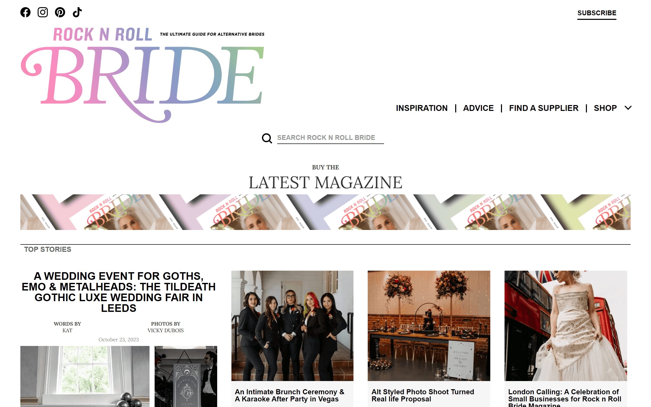 Rock n Roll Bride Wedding Blog
