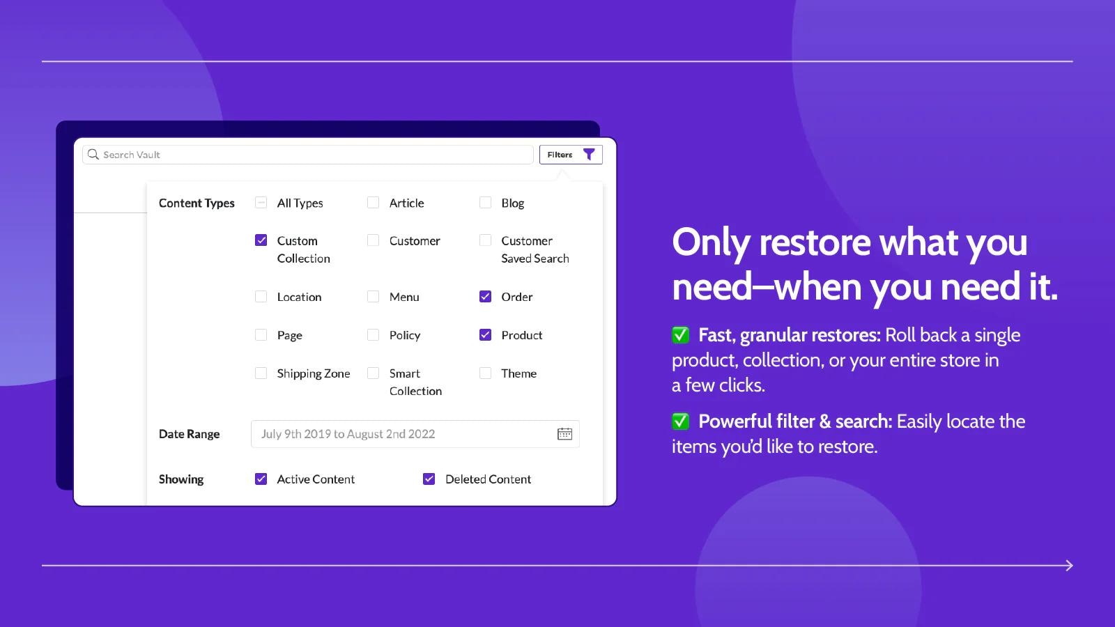 Rewind Backups Shopify App