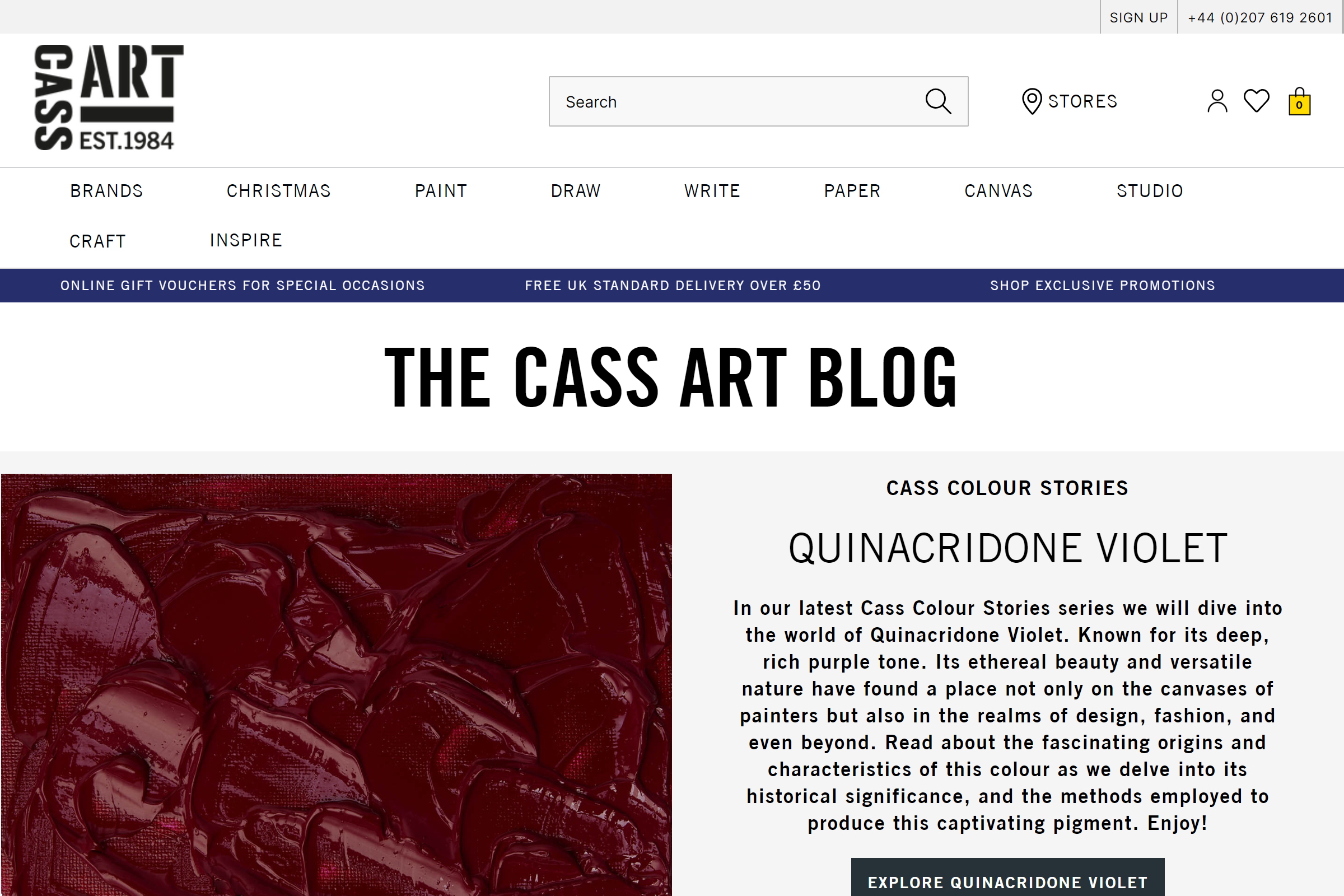 The Cass Art Blog art blog