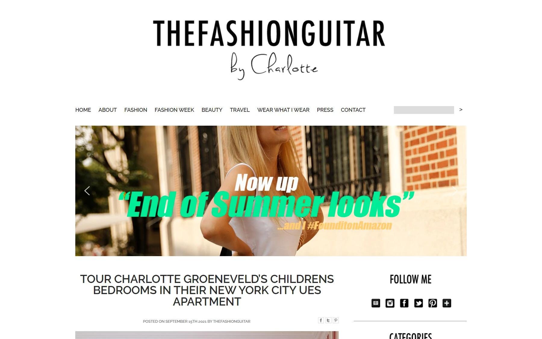 The Fashion Guitar fashion blog