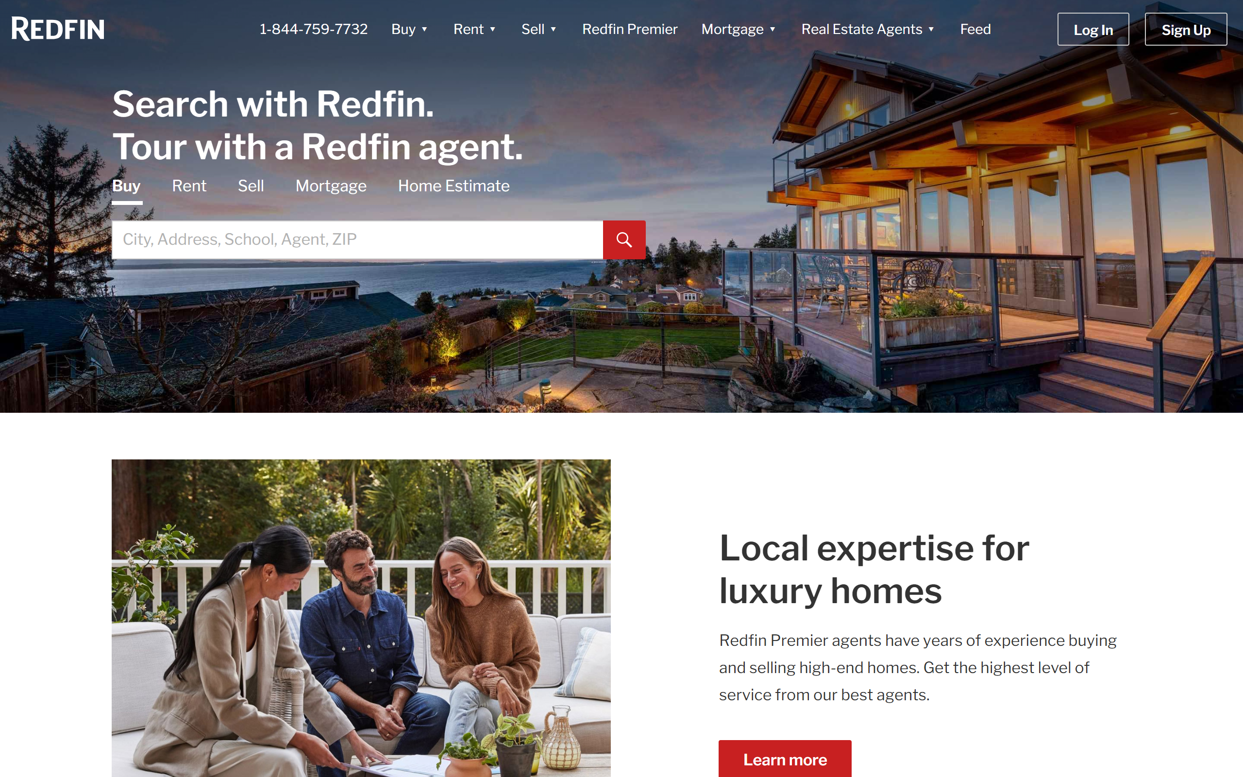 Redfin.com Real Estate Website