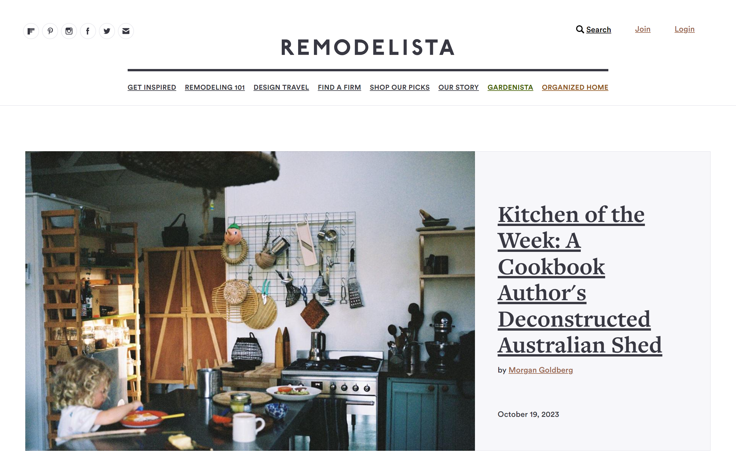 Remodelista interior design blog
