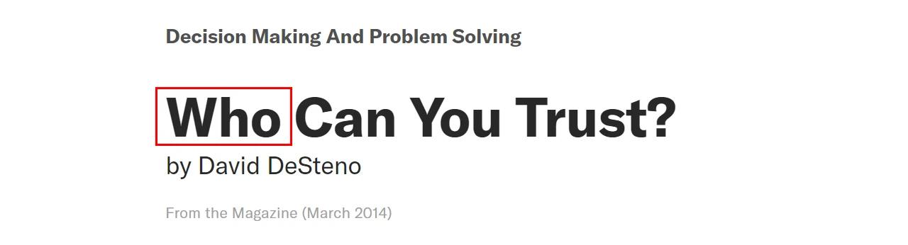 Who post articles title