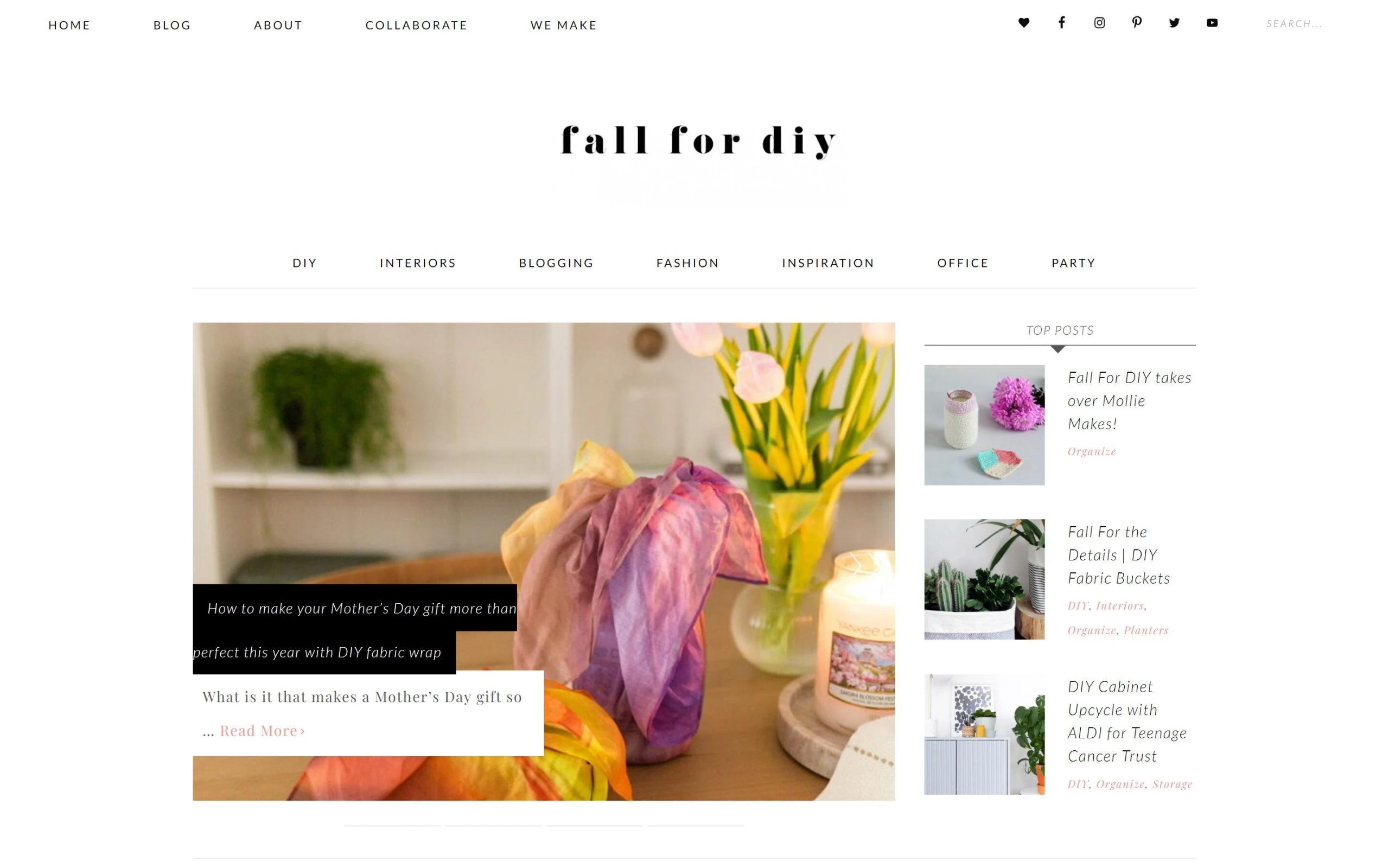 Fall for DIY DIY blog