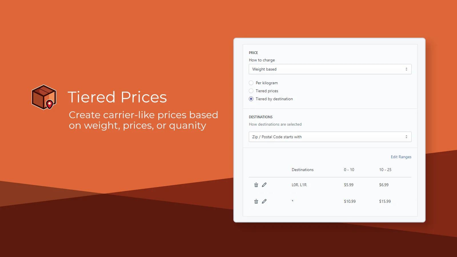Parcelify: Shipping Rates Shopify Shipping App