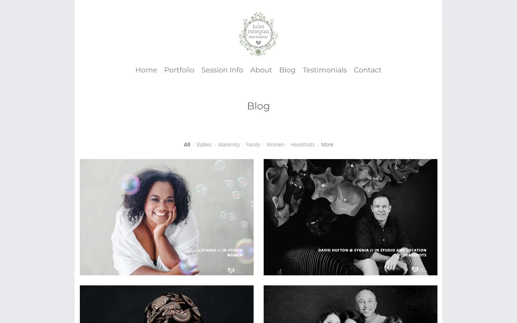 Jules Morgan photography blog