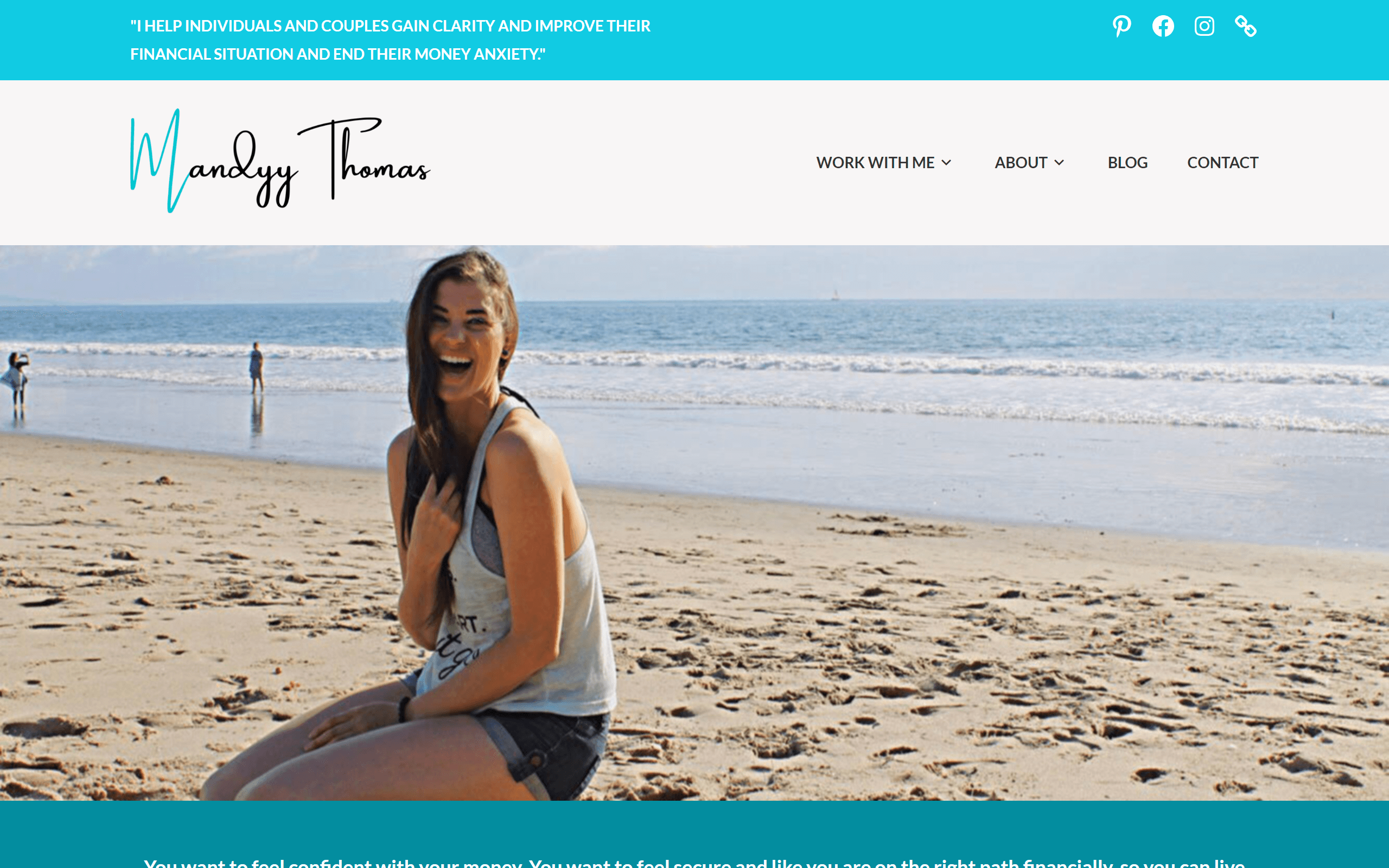 Mandyy Thomas Coaching Website