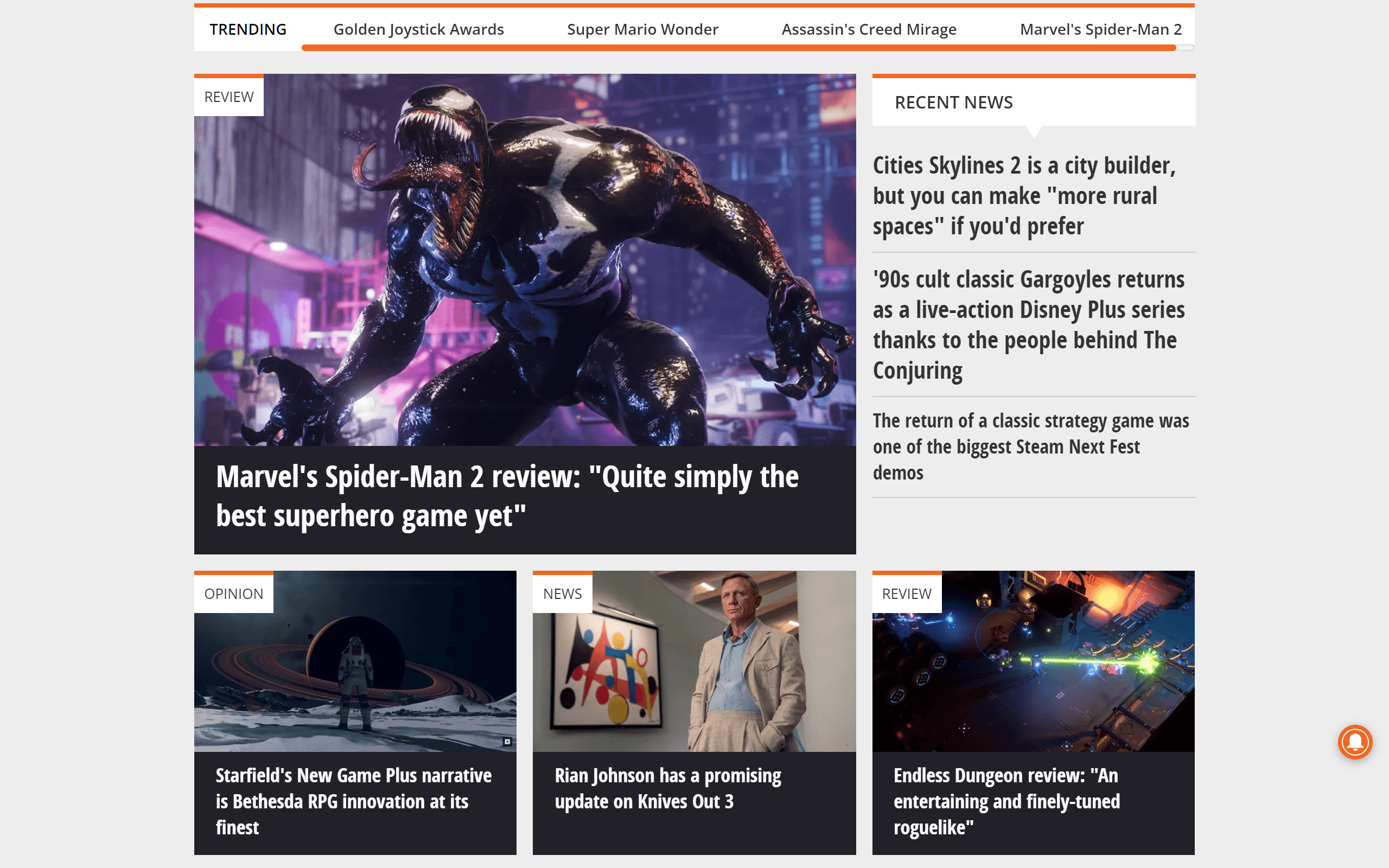 GamesRadar+ gaming app