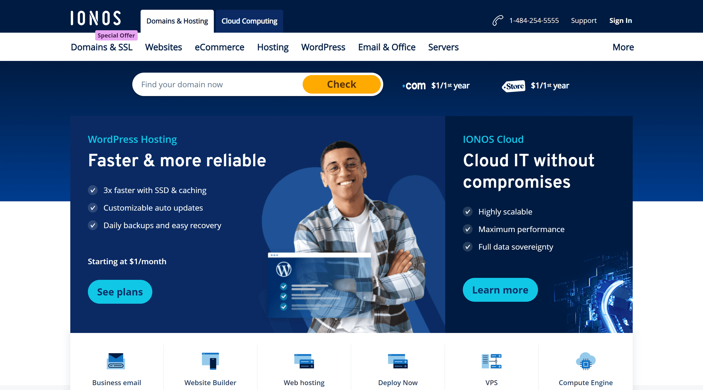 IONOS WordPress Hosting Provider
