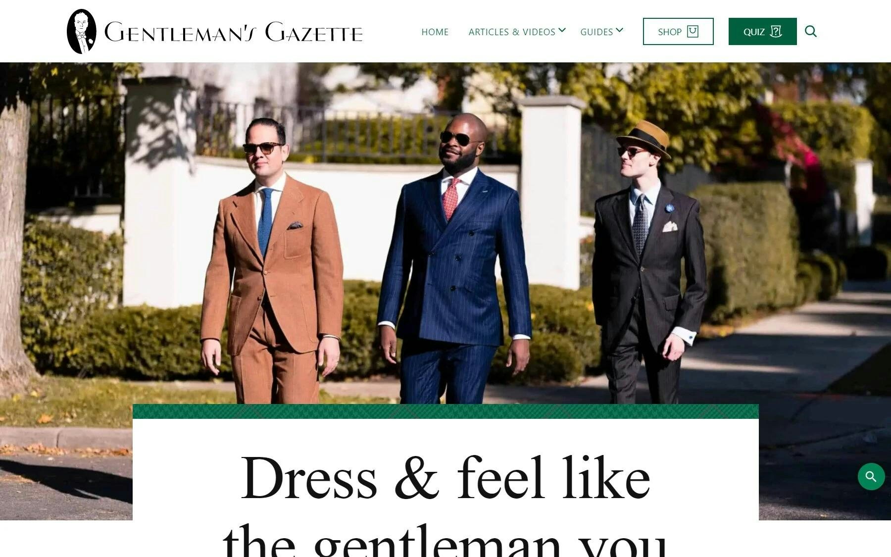 Gentleman’s Gazette
