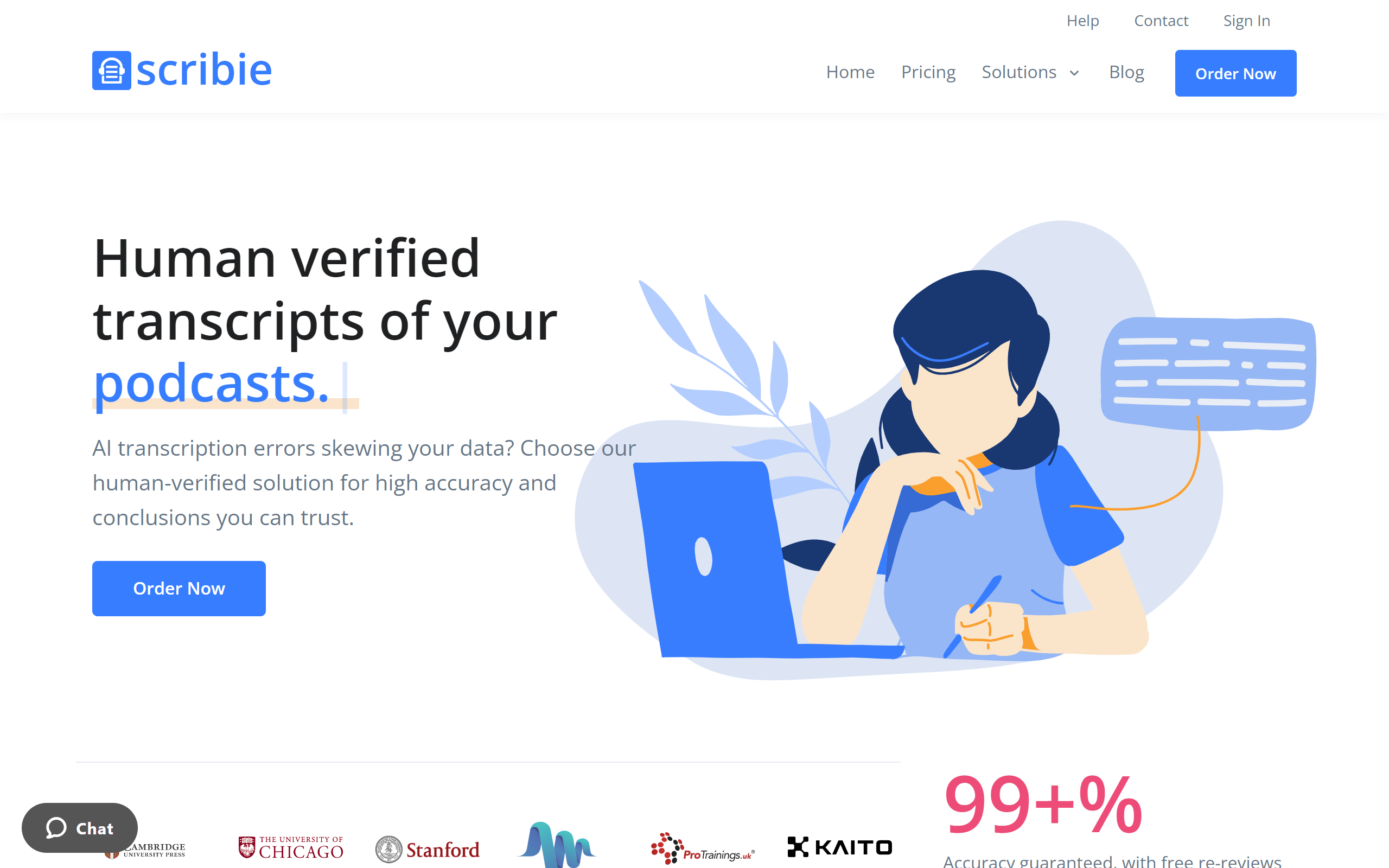 Scribie Content Creation Tool