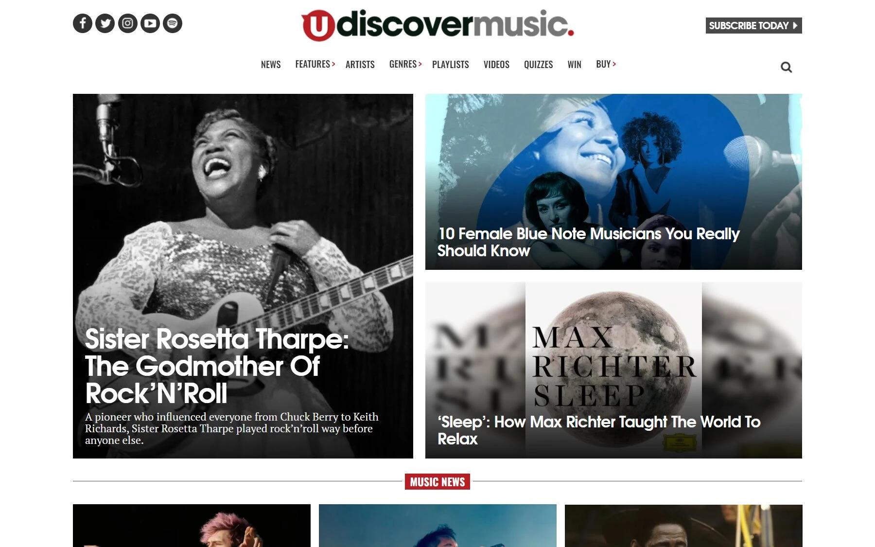 uDiscoverMusic music blog