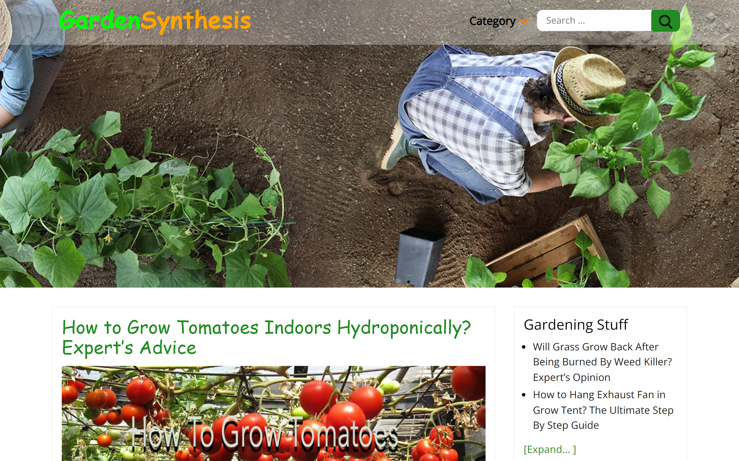 Garden Synthesis gardening blog