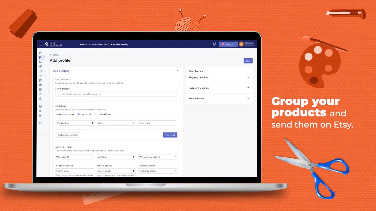 CedCommerce Etsy Integration Shopify App