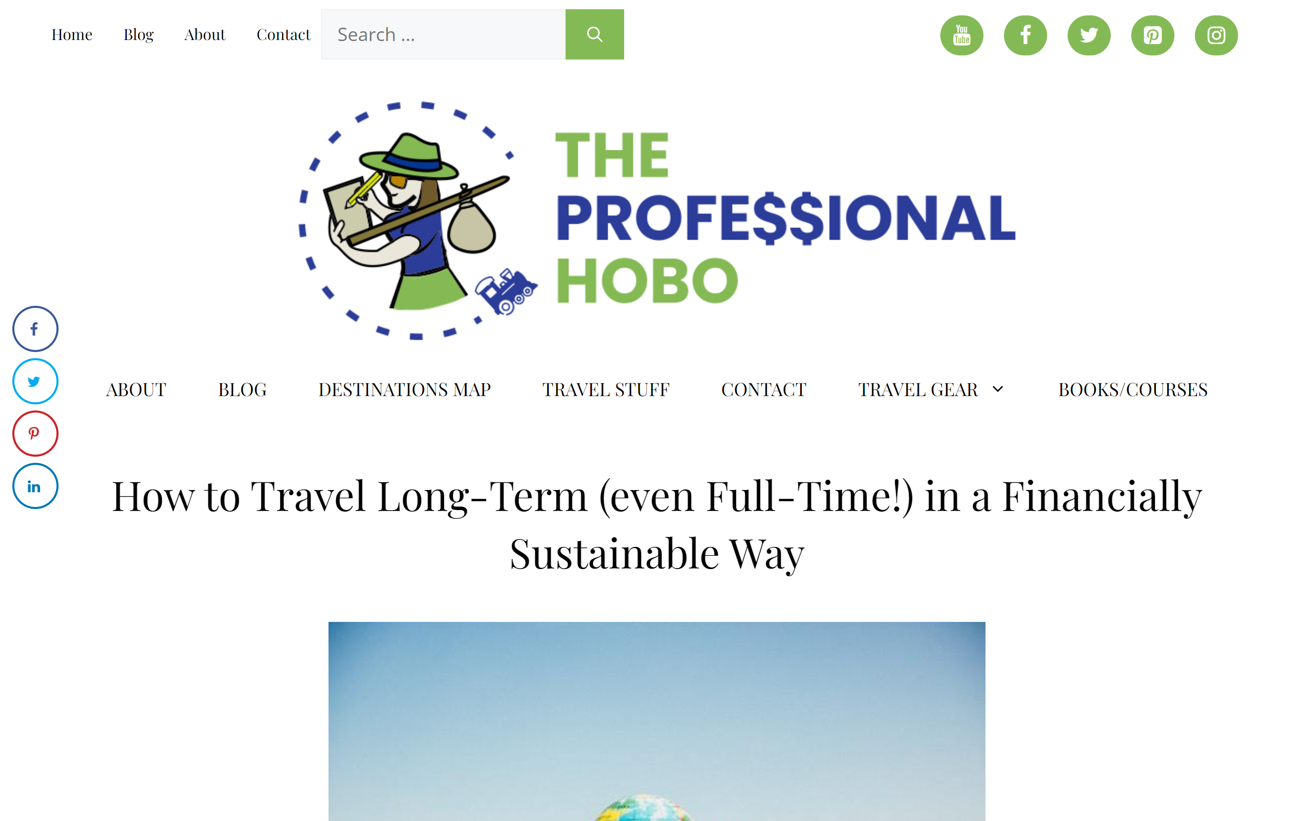 The Professional Hobo travel blog