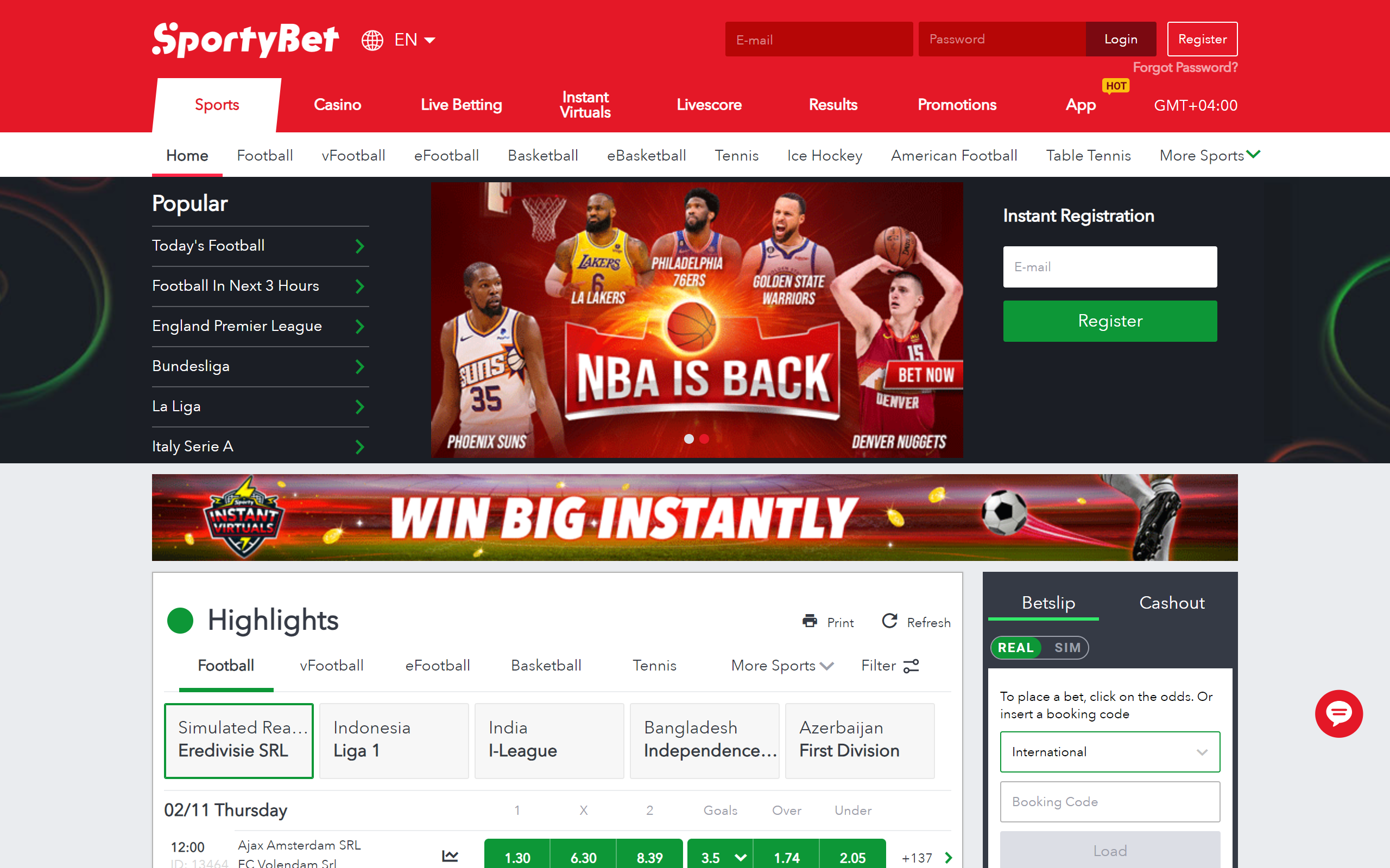 SportyBet Gambling Sites