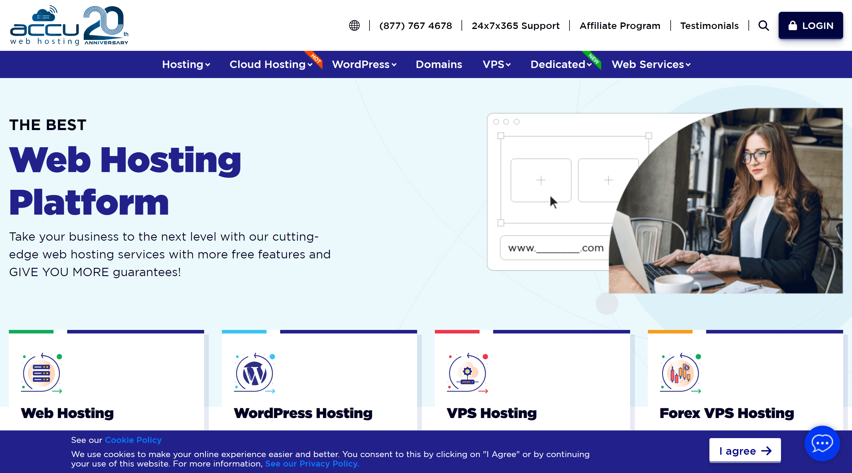 AccuWeb Hosting WordPress Hosting Provider