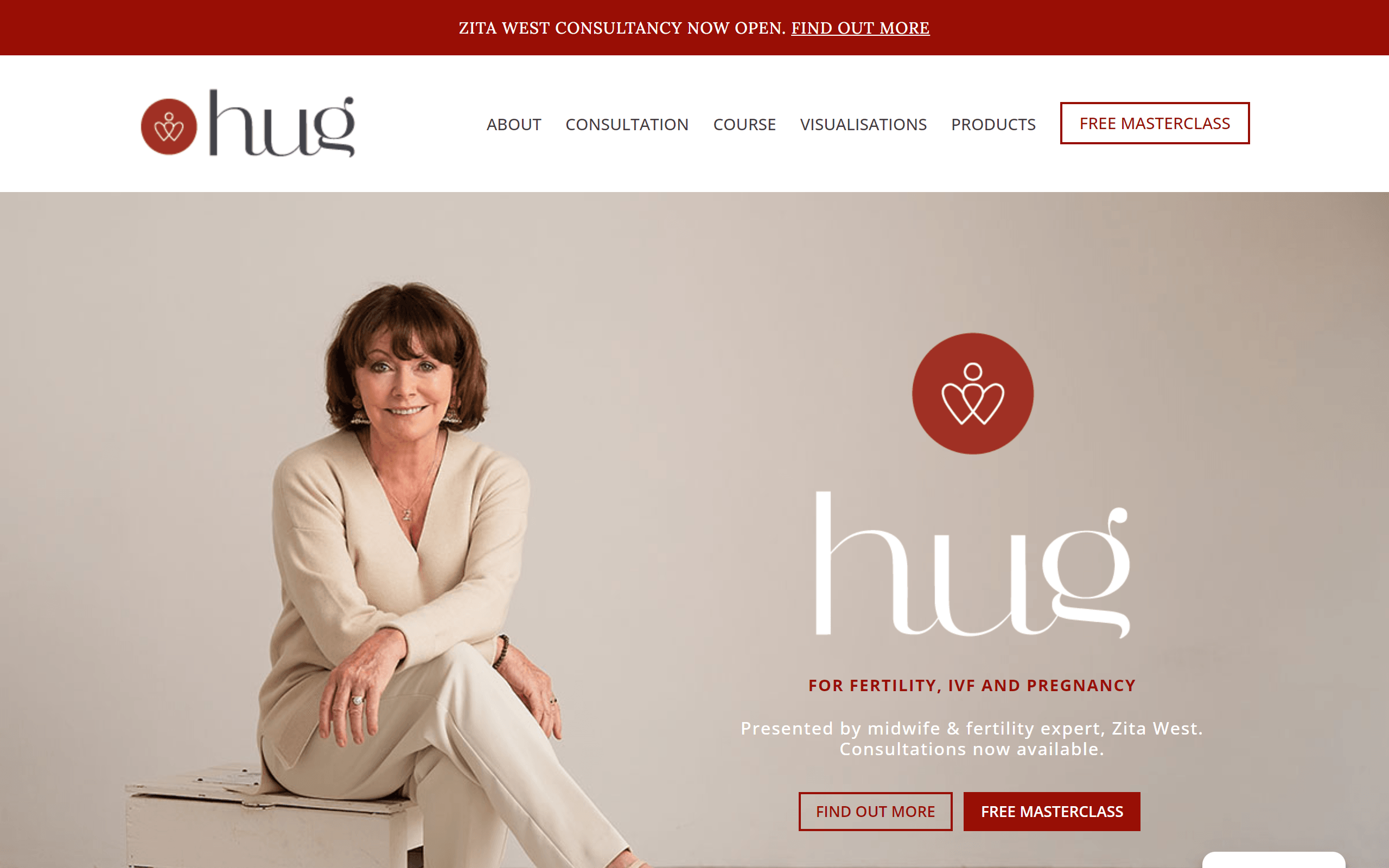 Zita West Coaching Website