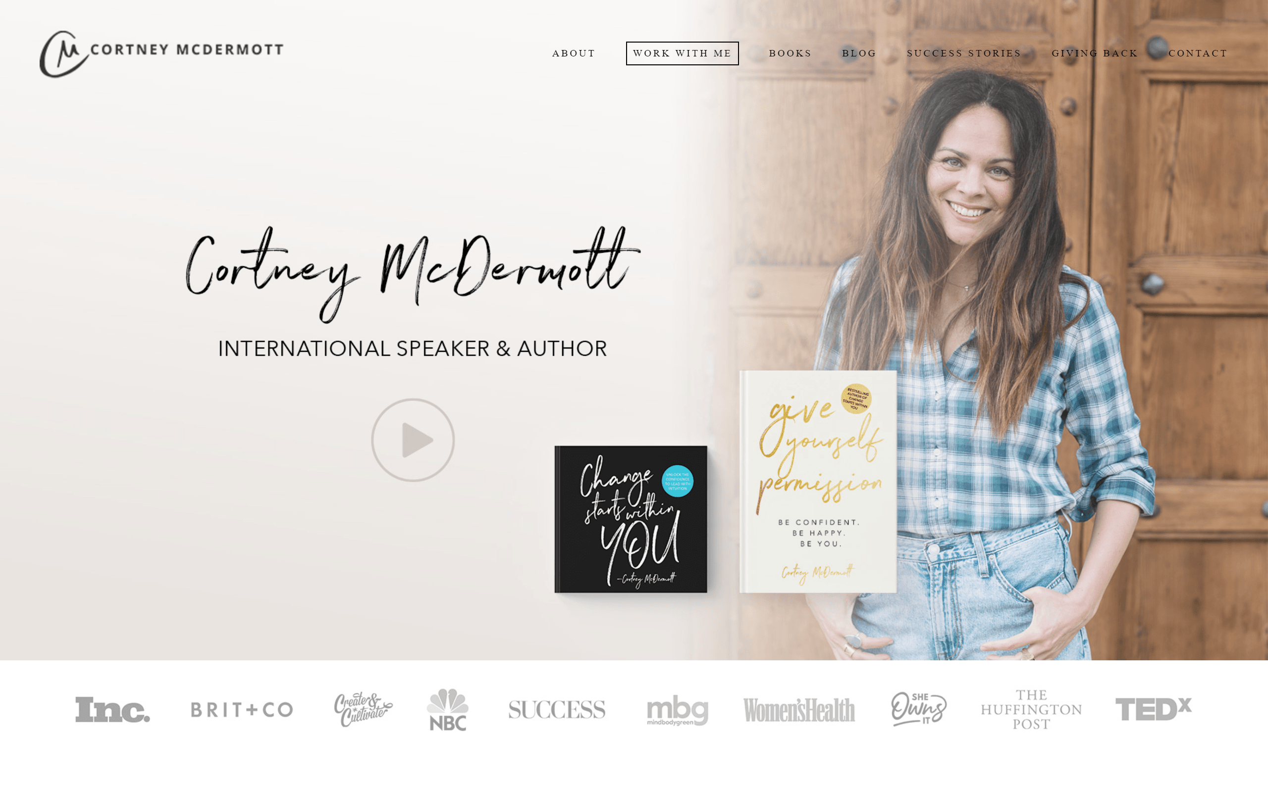 Cortney Mcdermott Coaching Website
