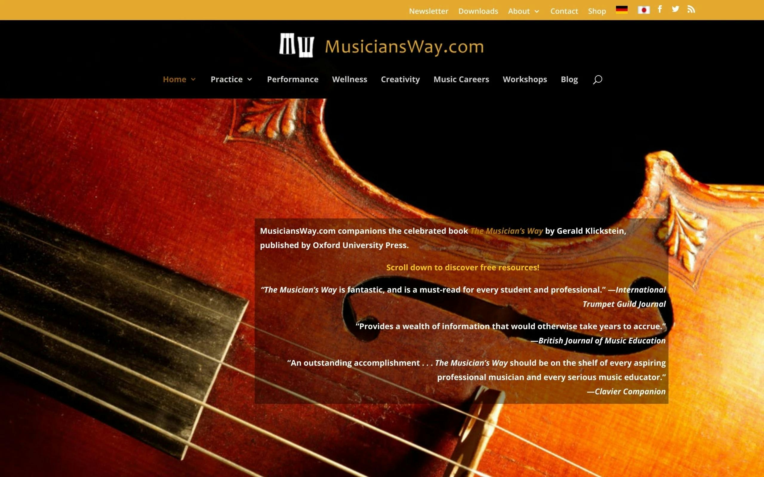 Musicians Way music blog