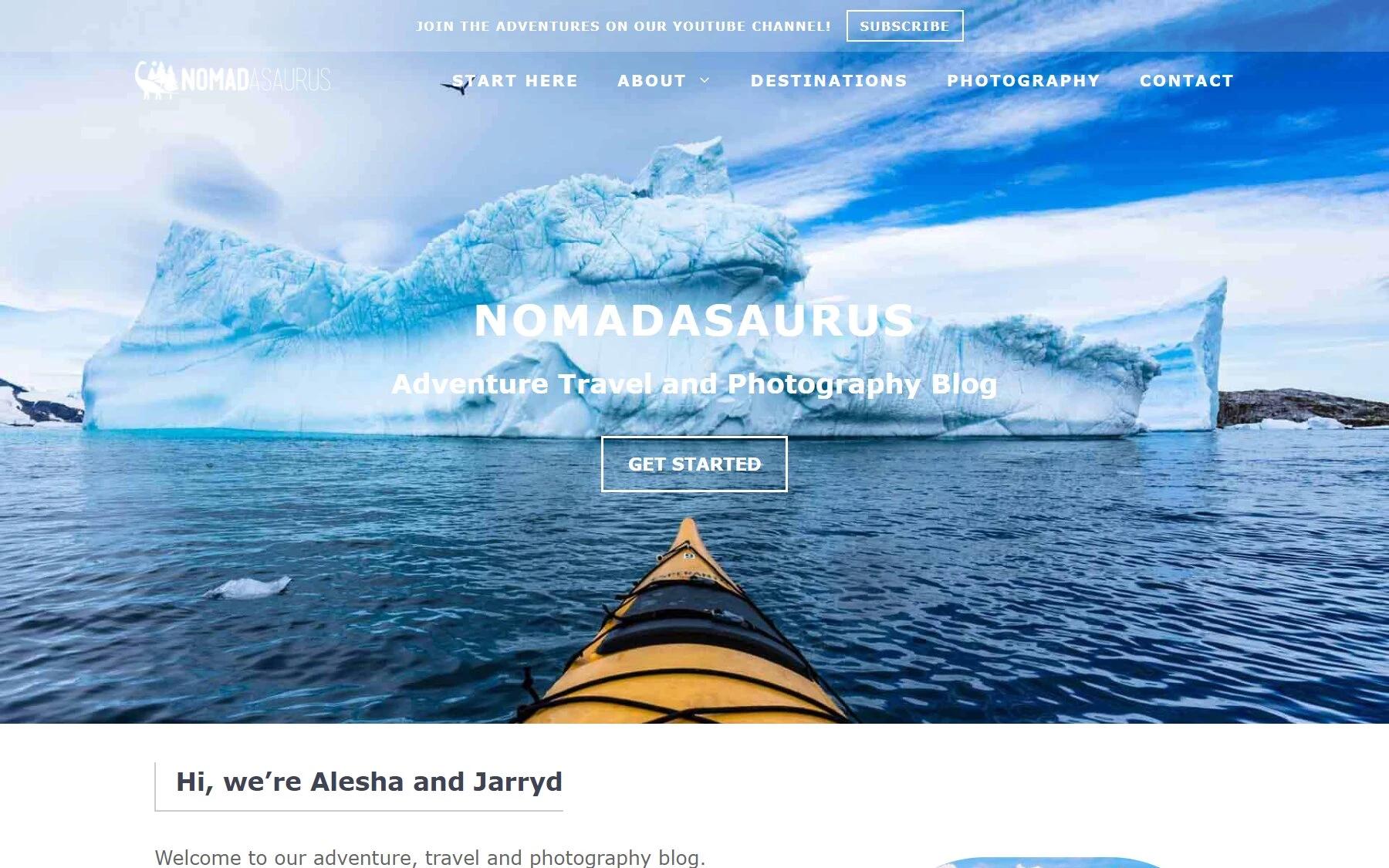 Nomadasaurus photography blog
