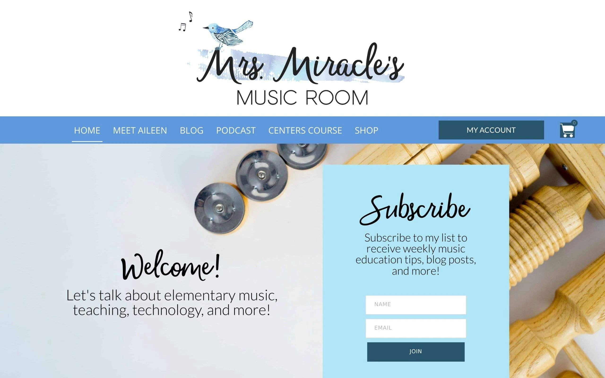 Mrs. Miracle’s Music Room music blog