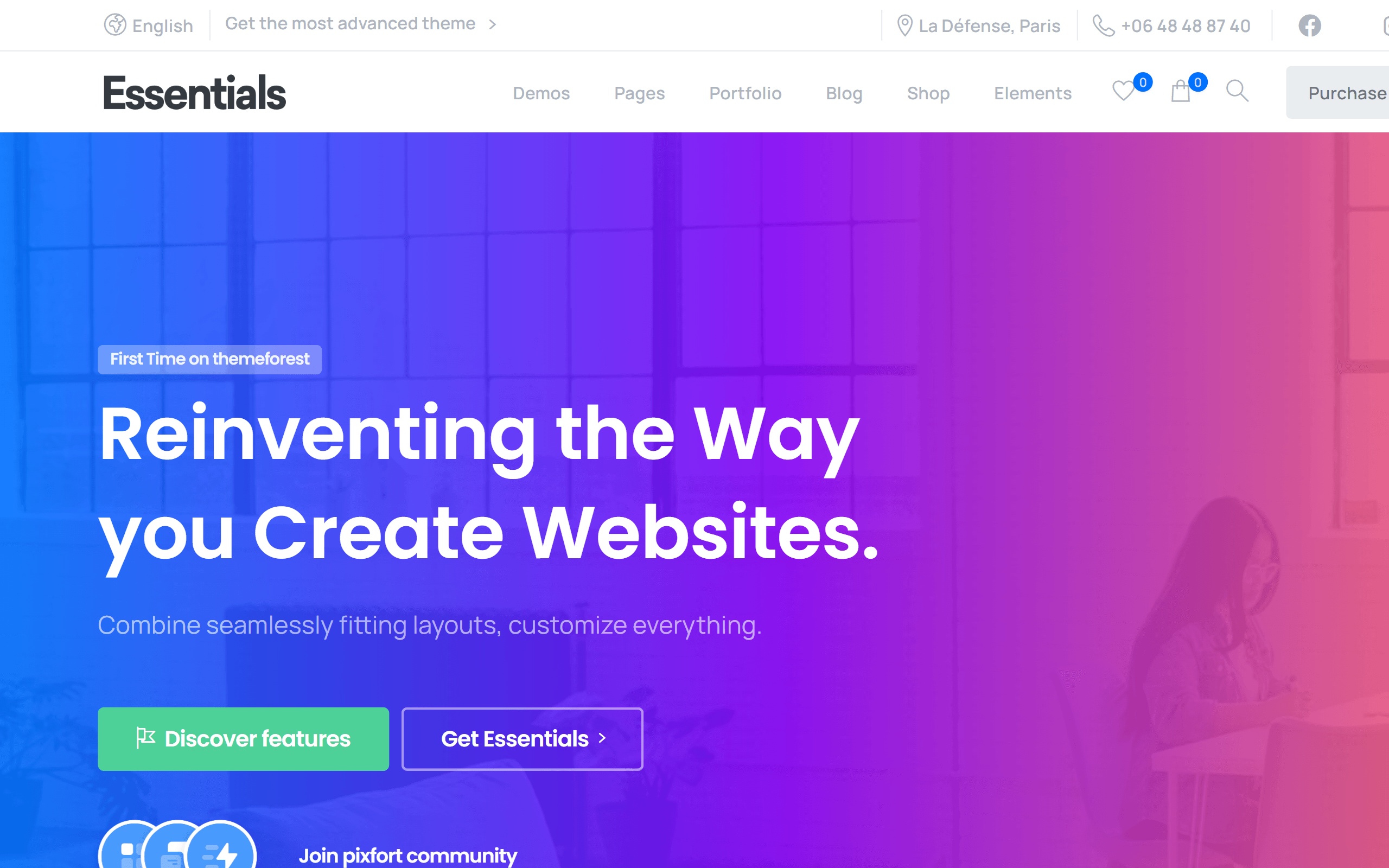 Essentials WordPress theme