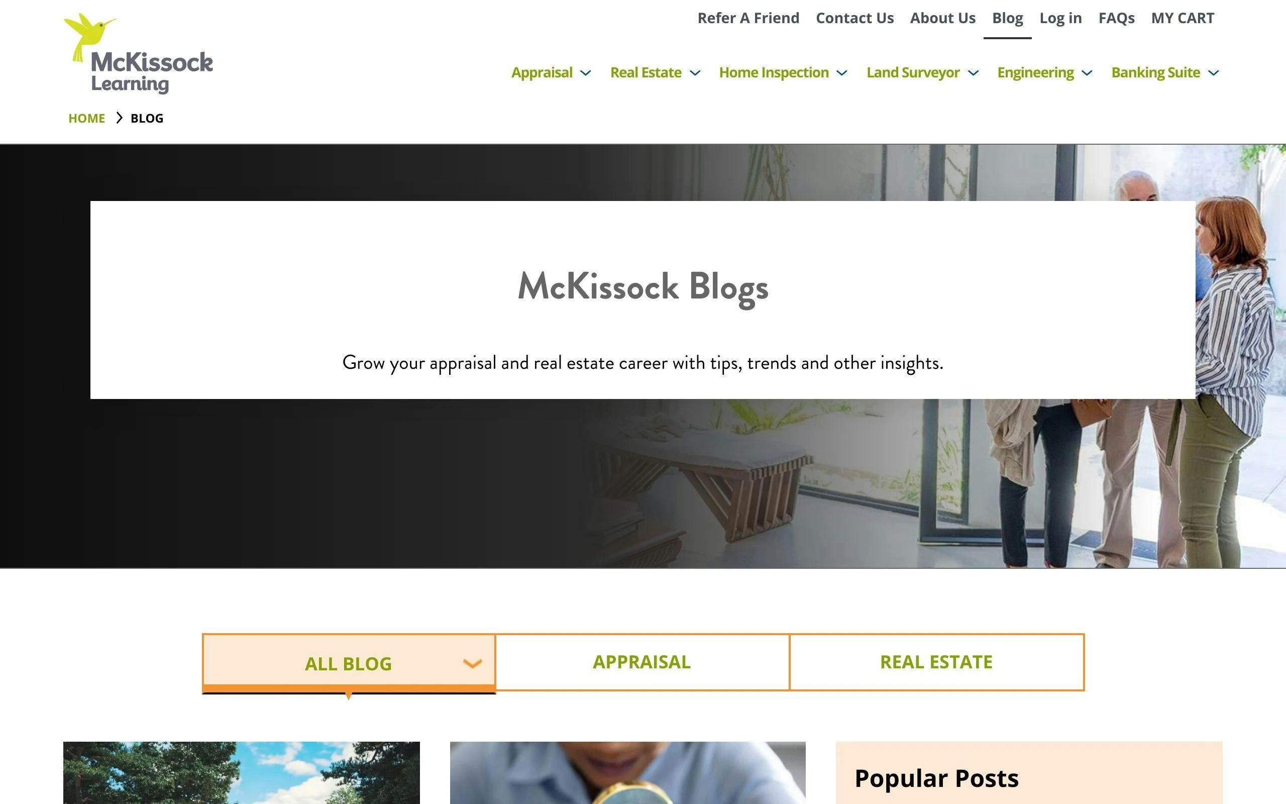 McKissock real estate blog