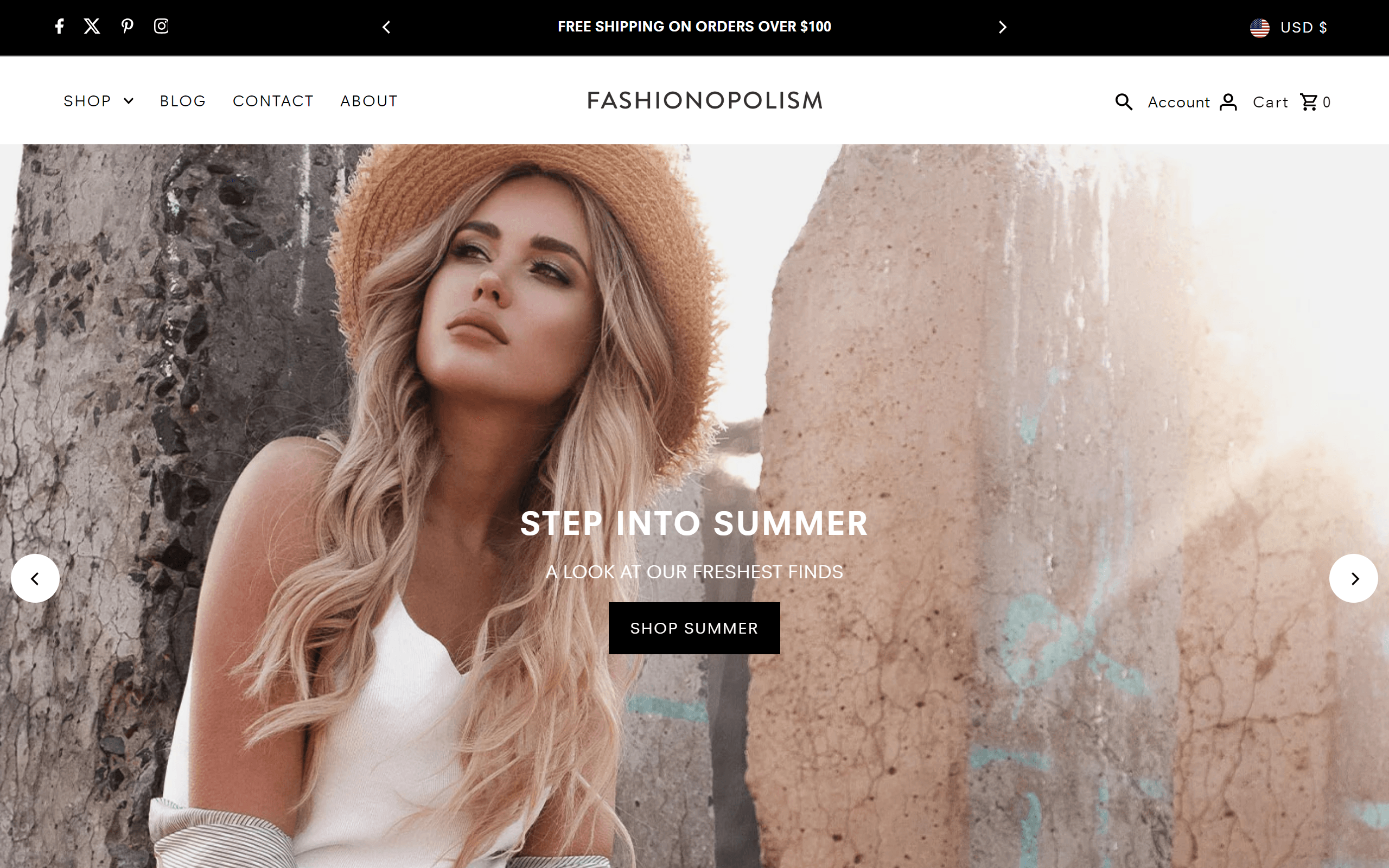 Fashionopolism Shopify Theme