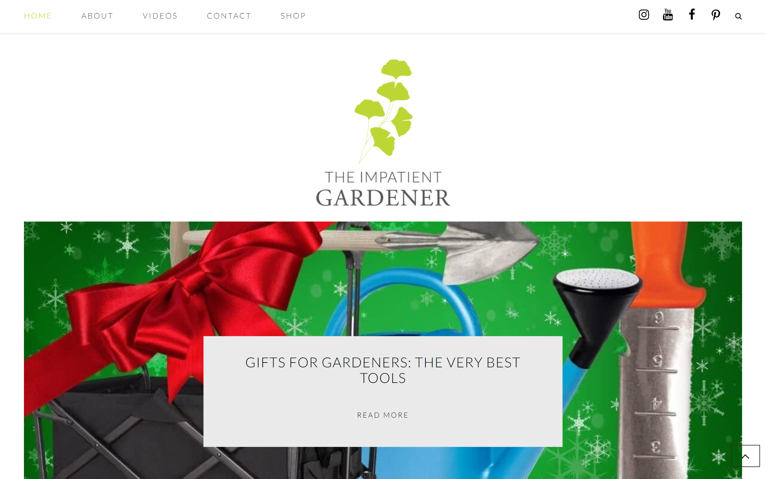 The Impatient Gardener gardening blog