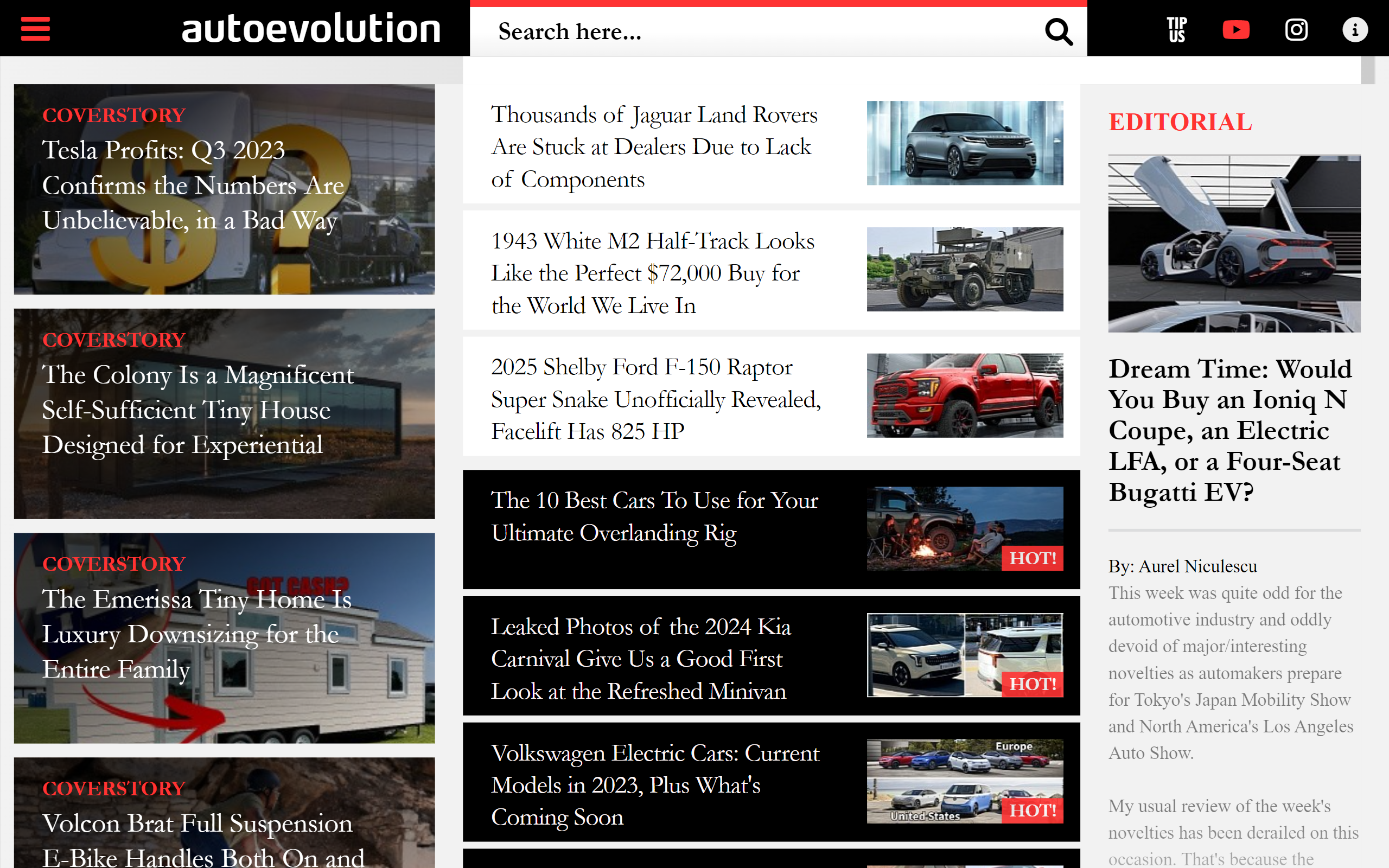 AutoEvolution News car blog