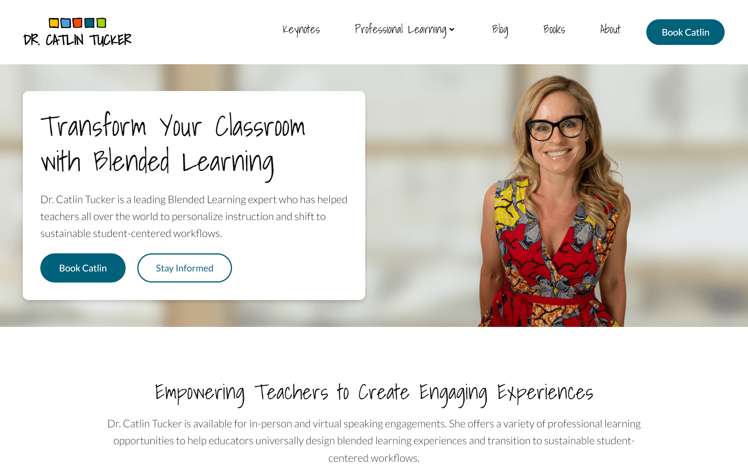 Catlin Tucker teacher blog