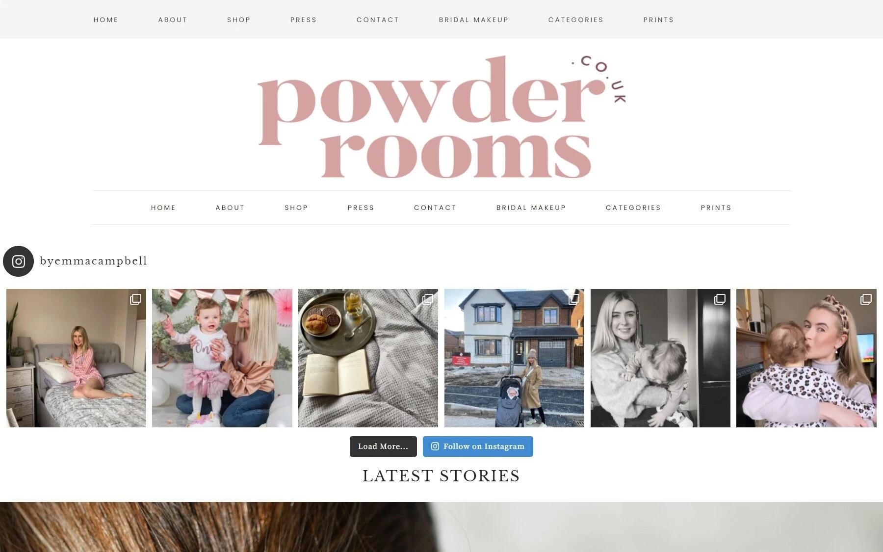 Powder Rooms fashion blog