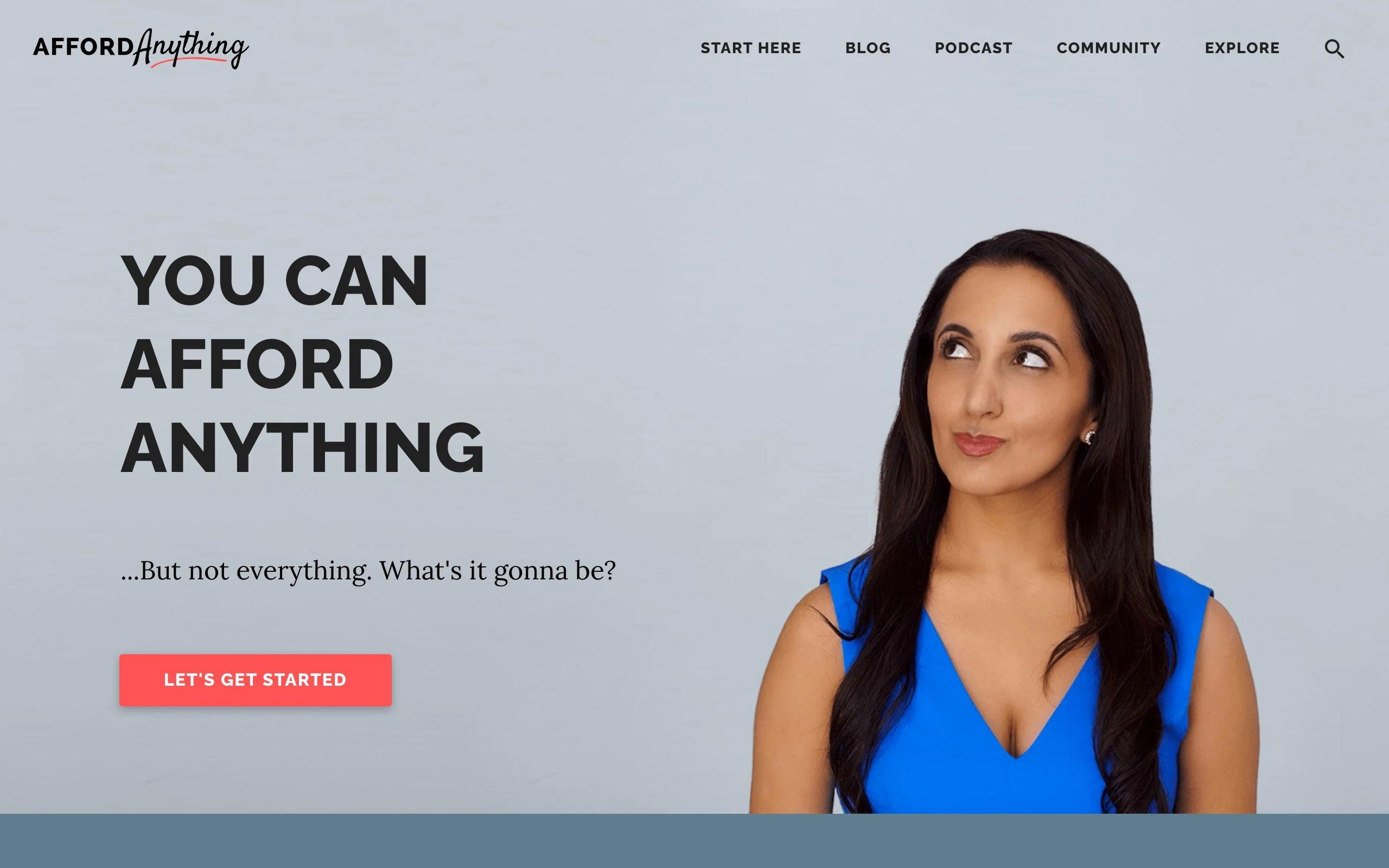 Afford Anything real estate blog