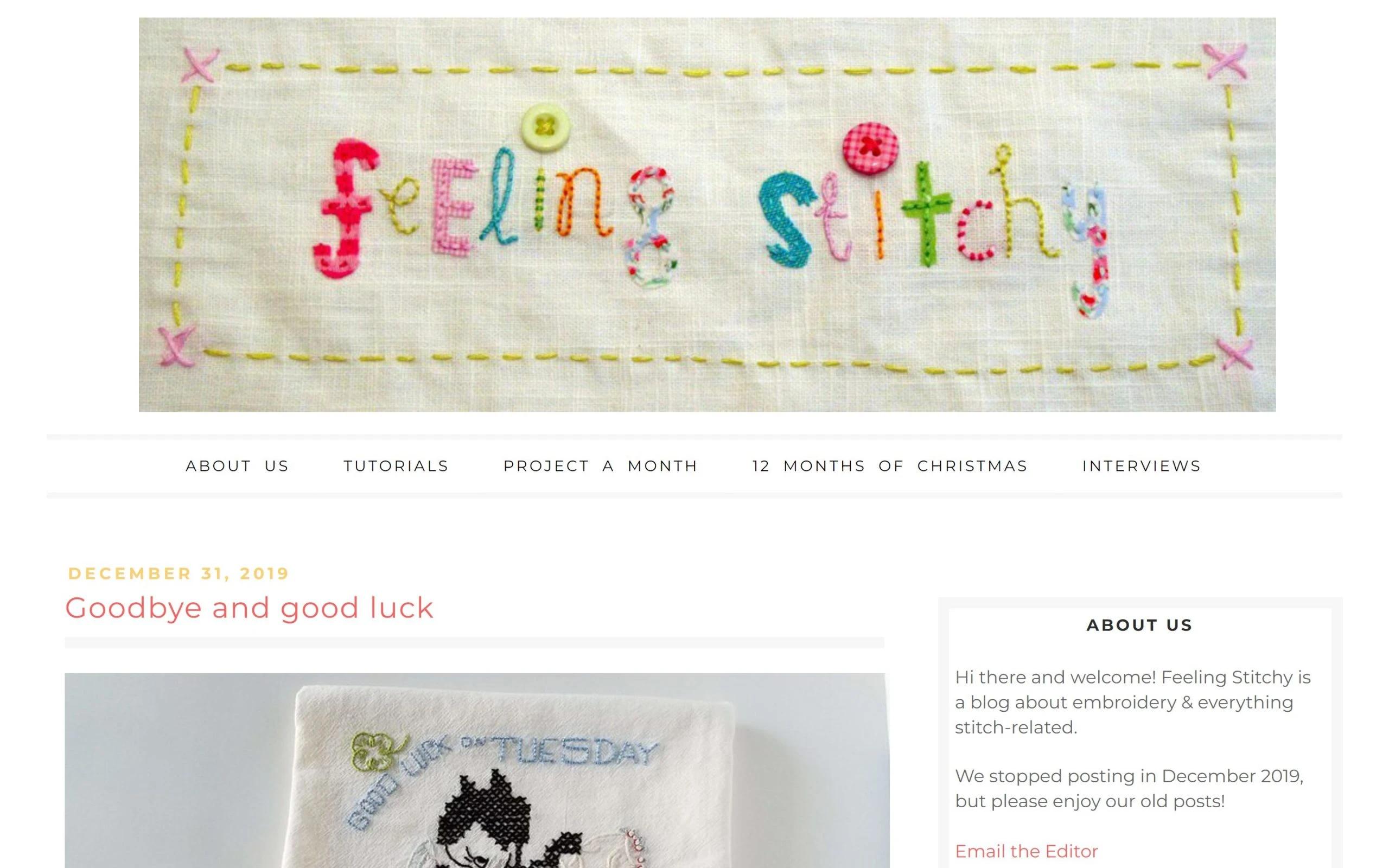 Feeling Stitchy DIY blog