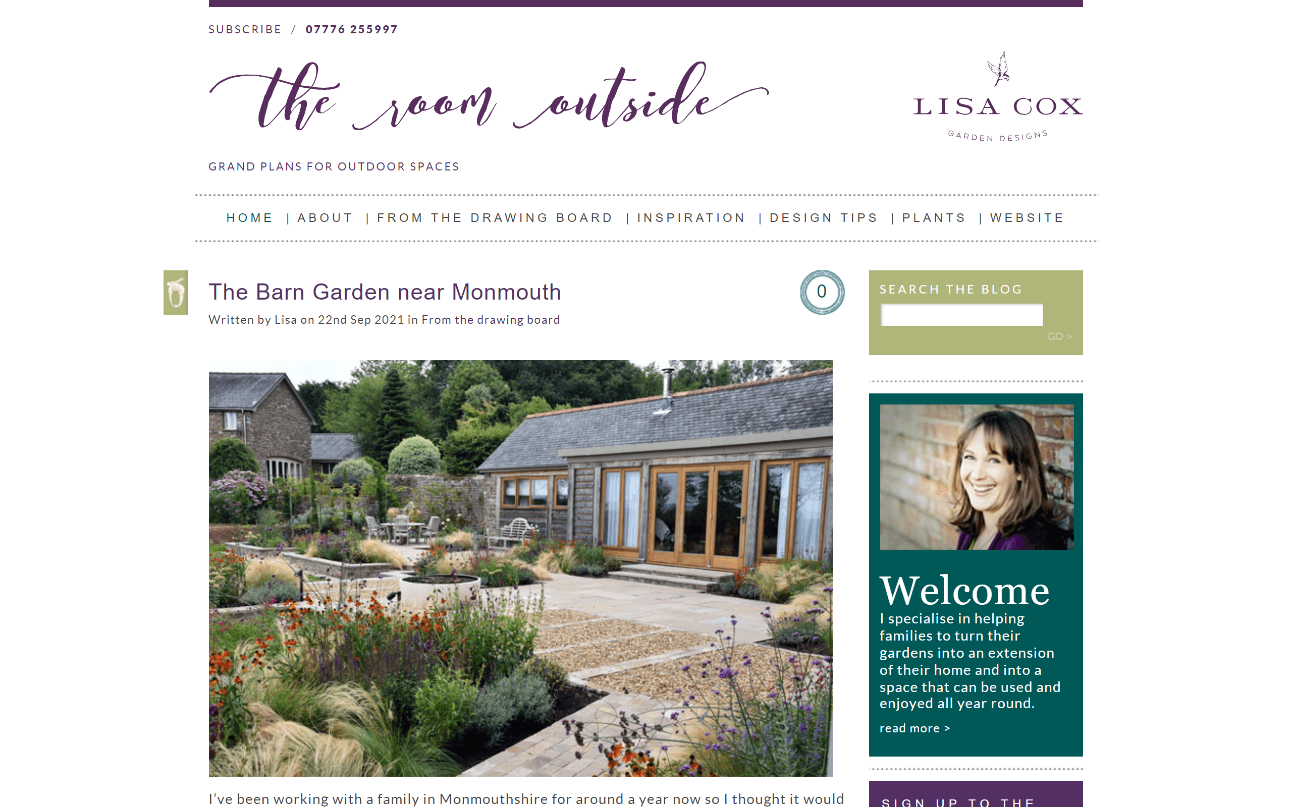 The Room Outside gardening blog