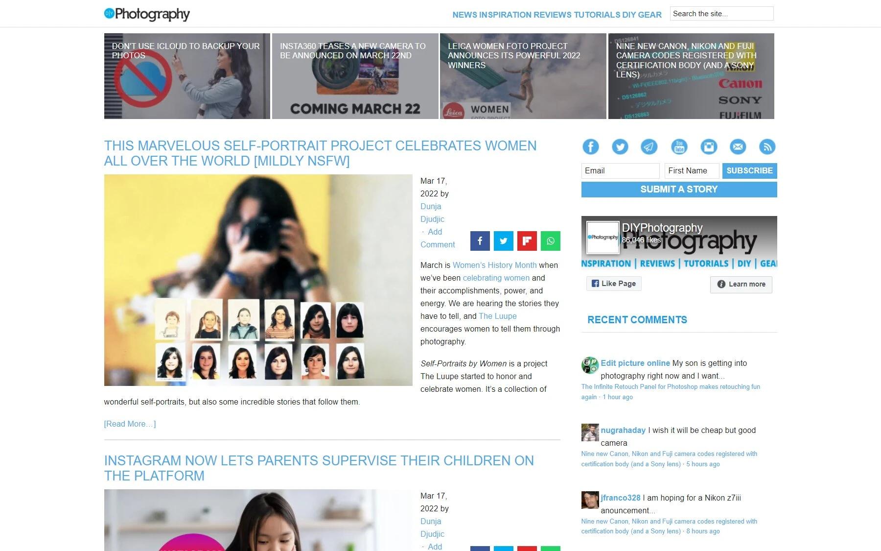 DIY Photography photography blog