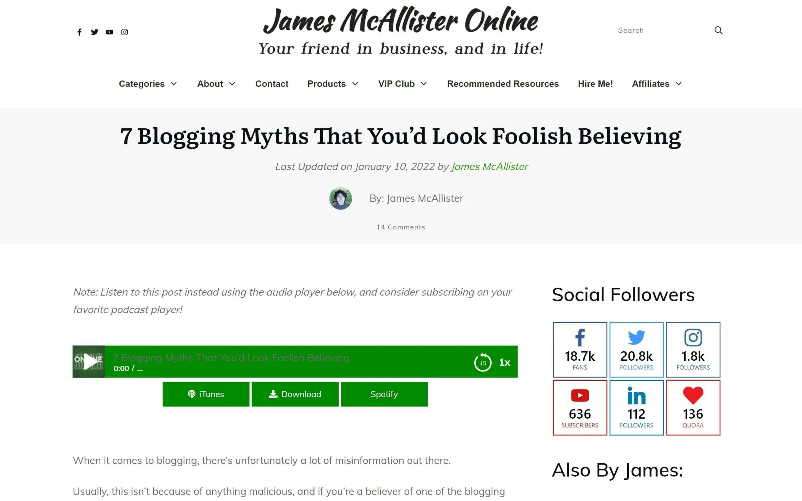 Myths Buster Posts