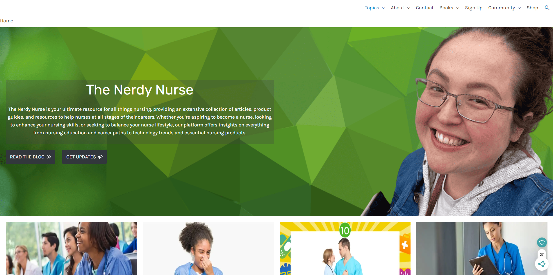 The Nerdy Nurse nursing blog