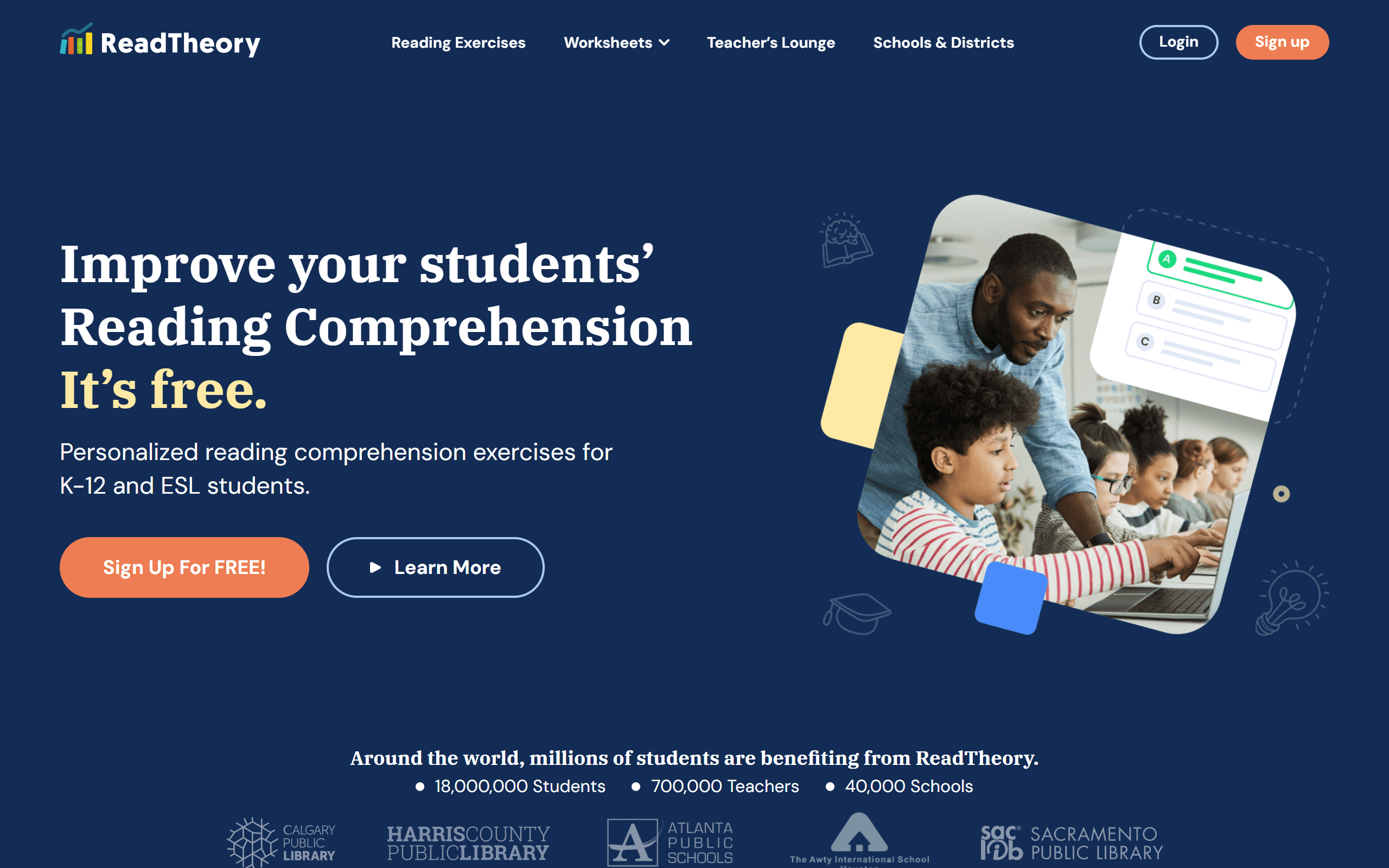 ReadTheory Reading Website