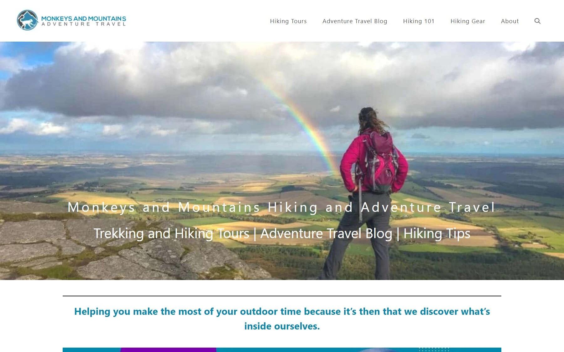 Monkeys and Mountains travel blog
