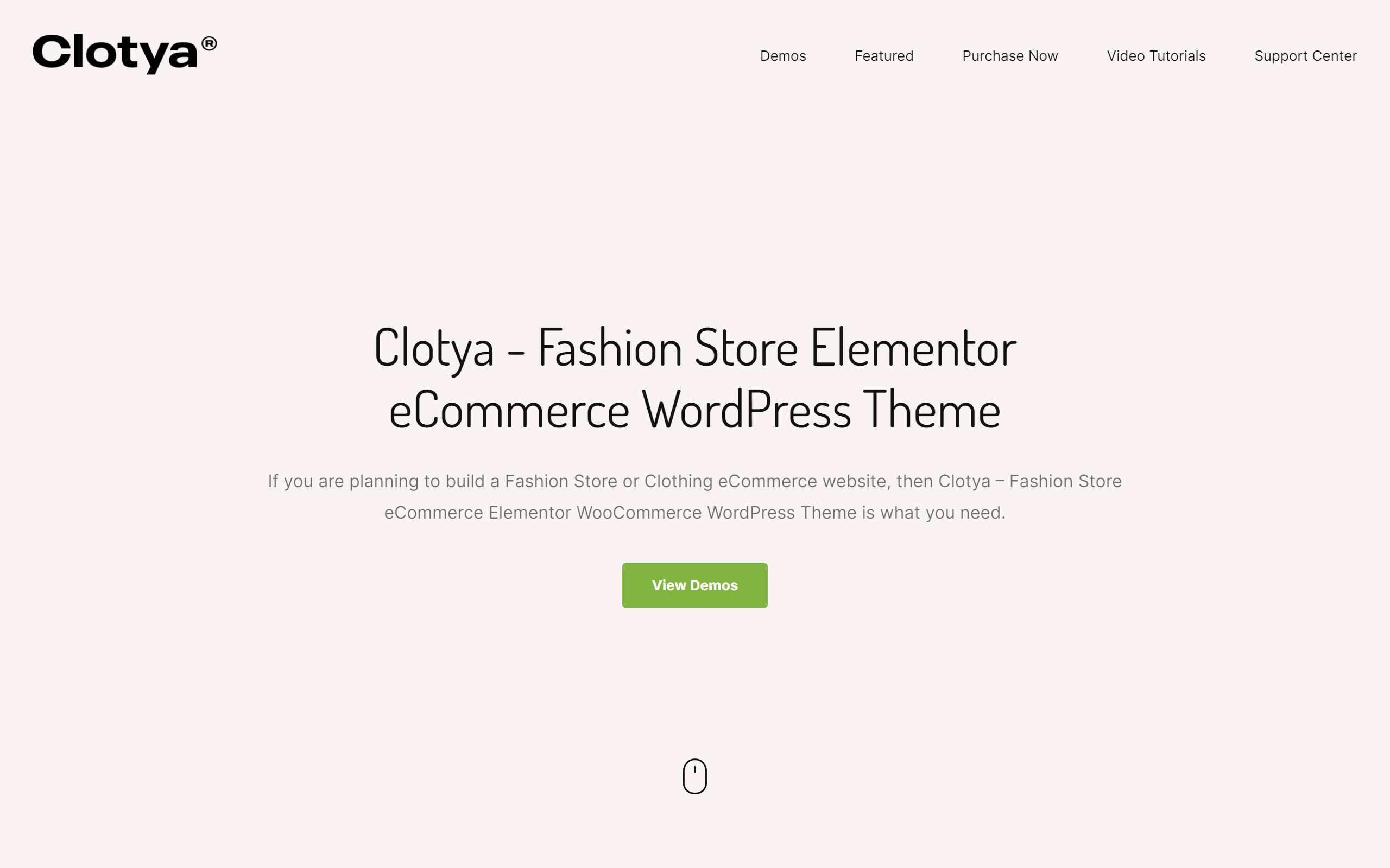 clotya wordpress ecommerce theme