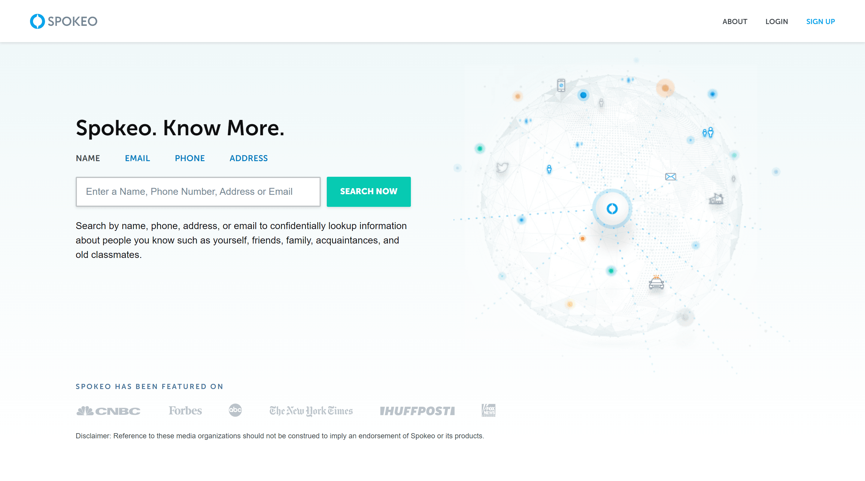 Spokeo Background Check Website