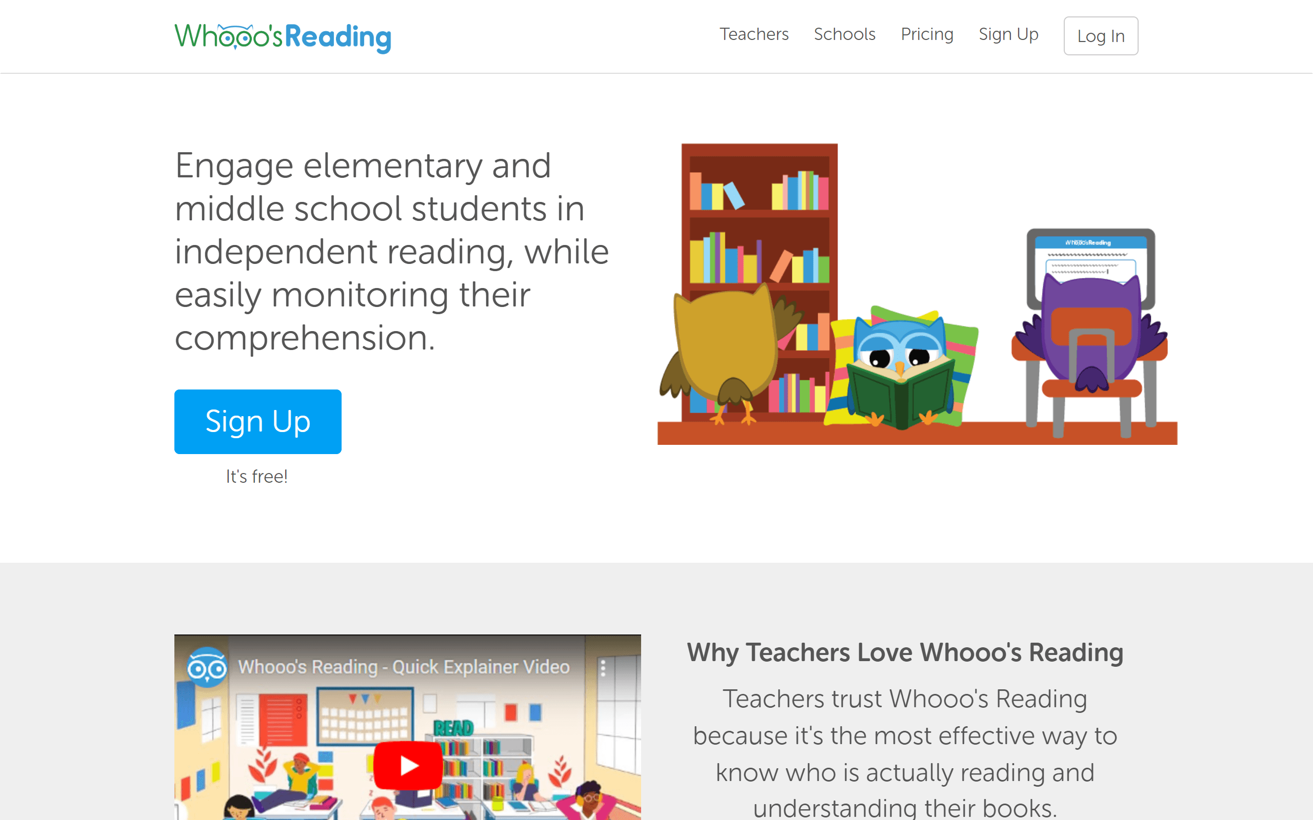 Whooo's Reading