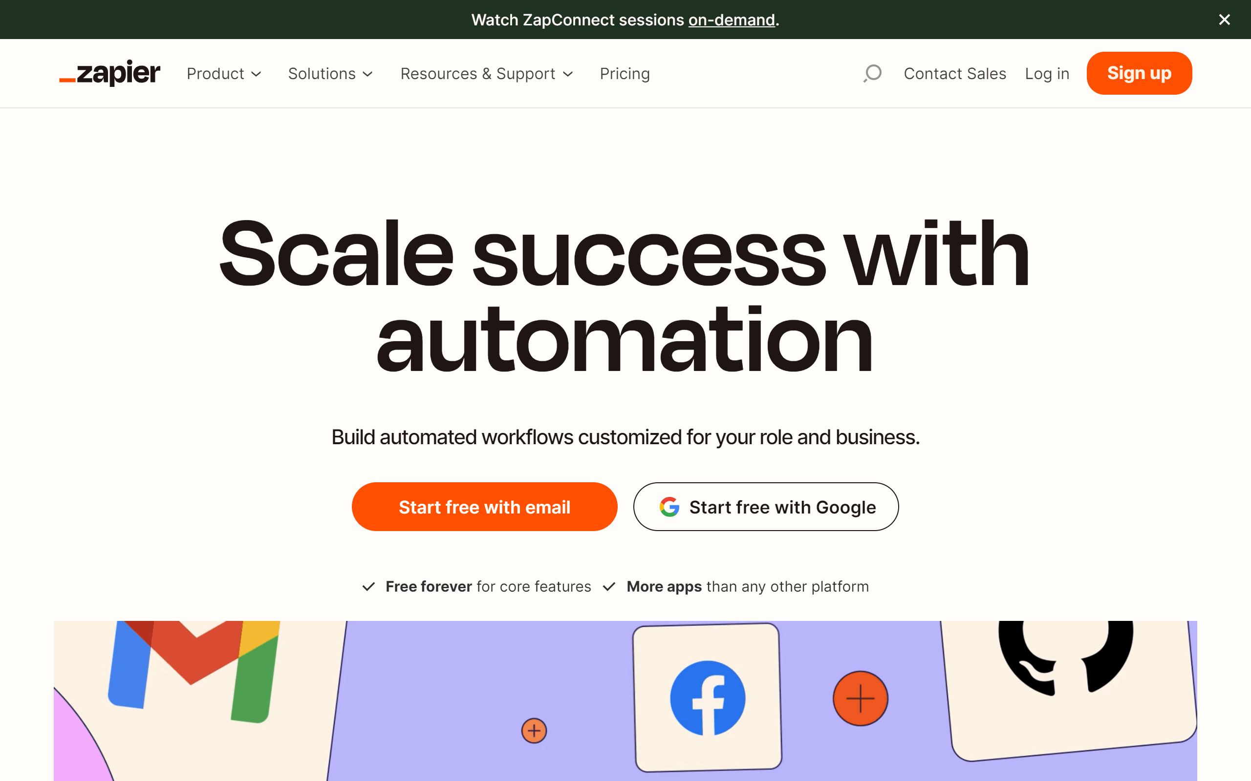 Zapier data integration tool